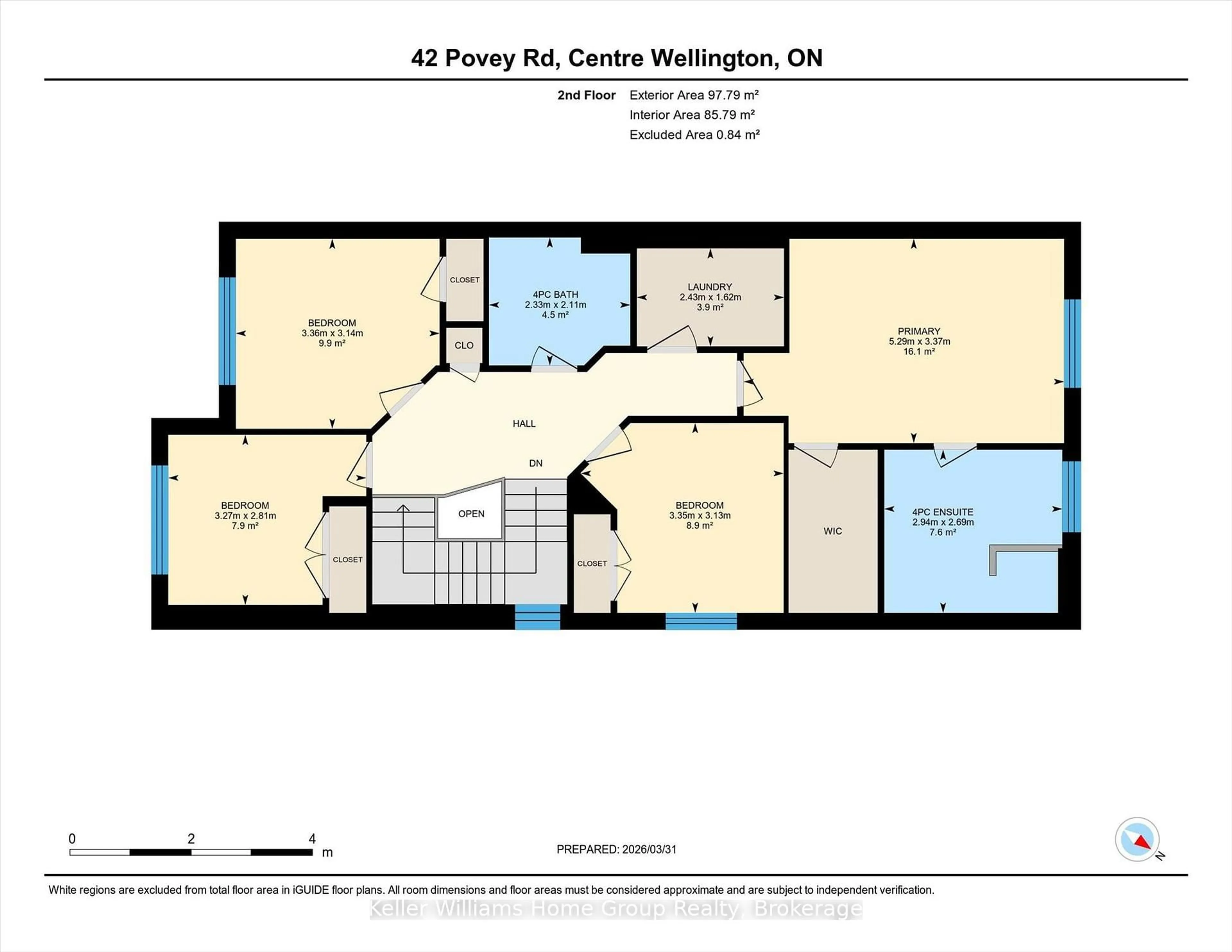 Floor plan for 42 Povey Rd, Centre Wellington Ontario N1M 0J5