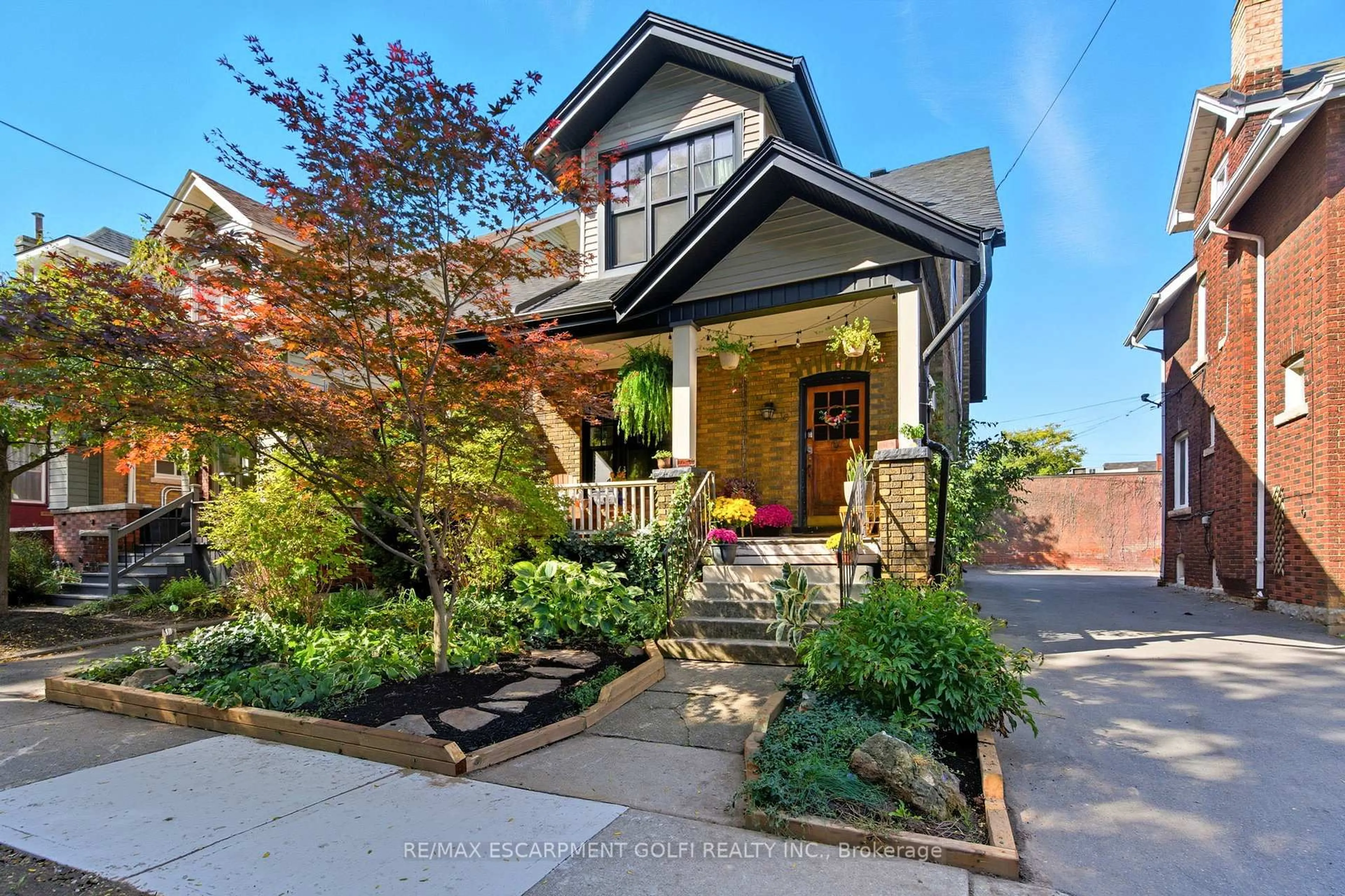 Home with brick exterior material, street for 16 BURRIS St, Hamilton Ontario L8M 2J2