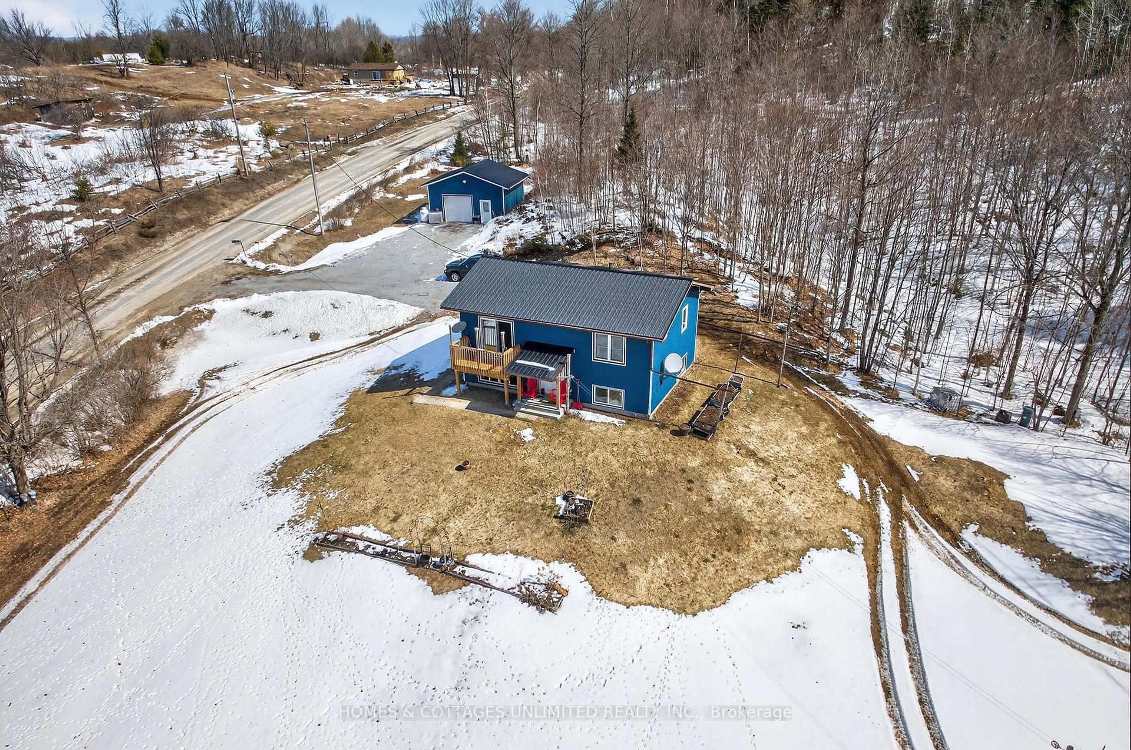 A pic from outside/outdoor area/front of a property/back of a property/a pic from drone, unknown for 3049 RIVER Rd, Ardoch Ontario K0H 1C0