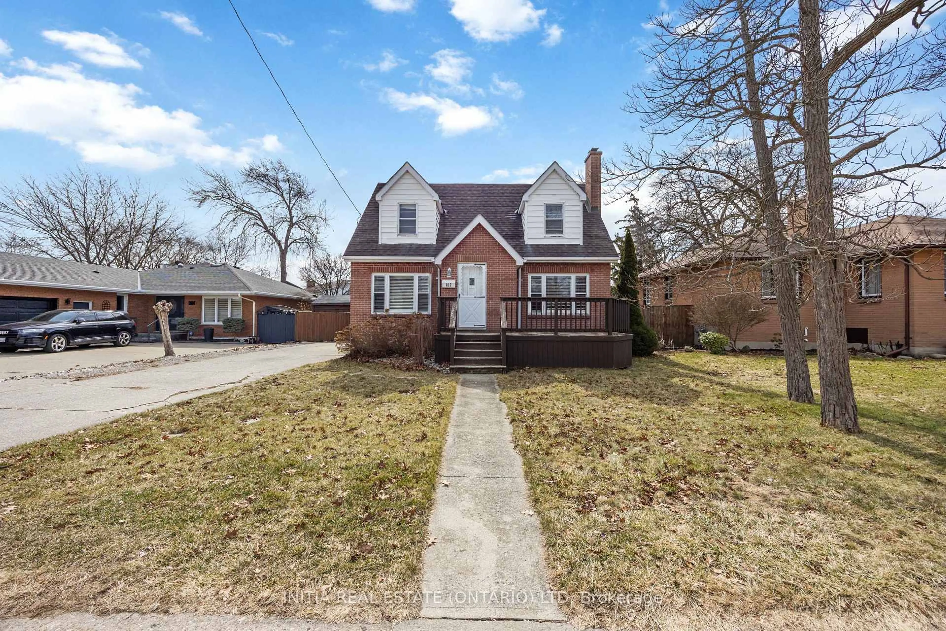 Home with brick exterior material, street for 617 Cathcart Blvd, Sarnia Ontario N7V 2N1