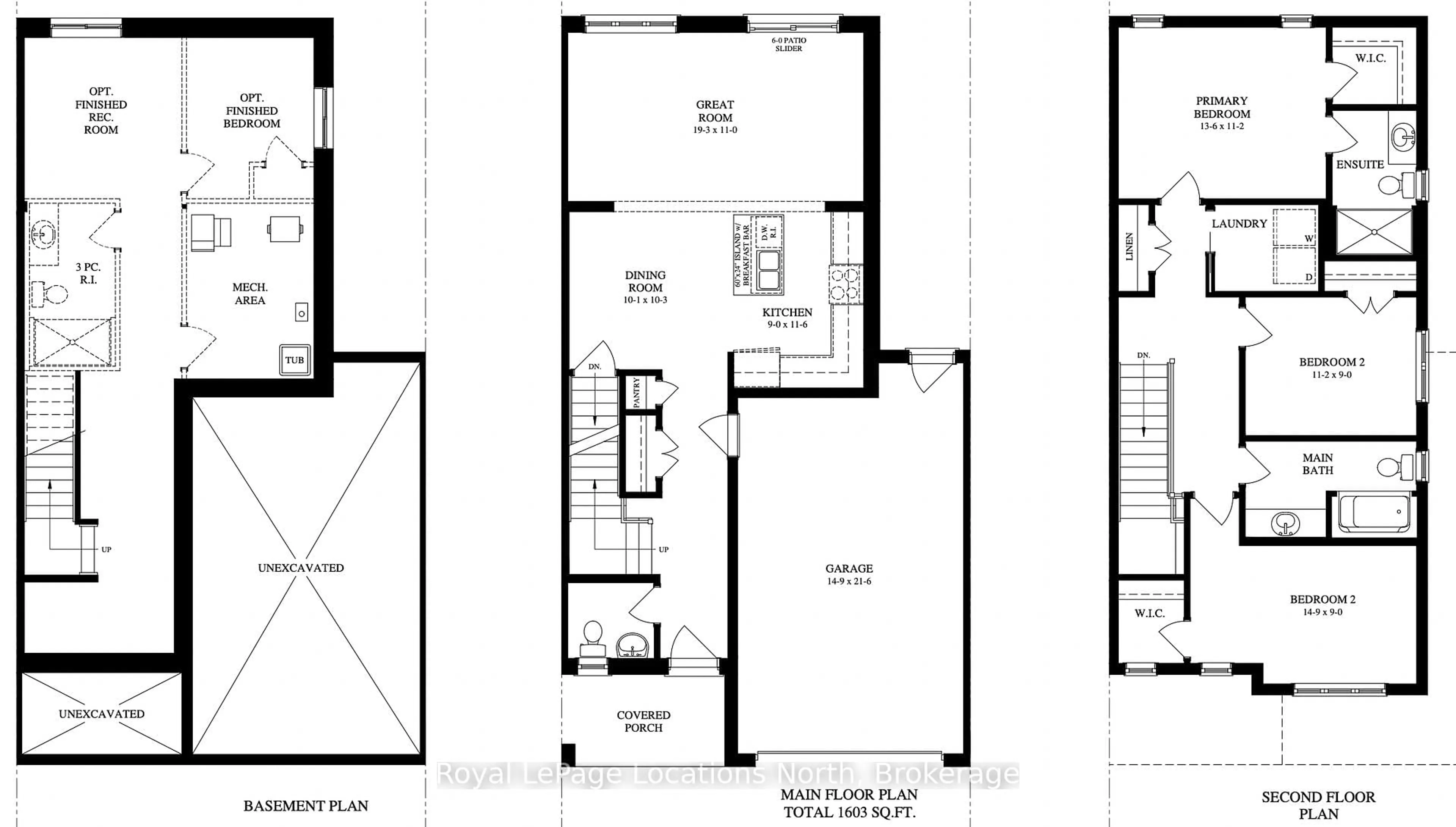 Floor plan for 103 Treble Dr, West Grey Ontario N0G 1R0