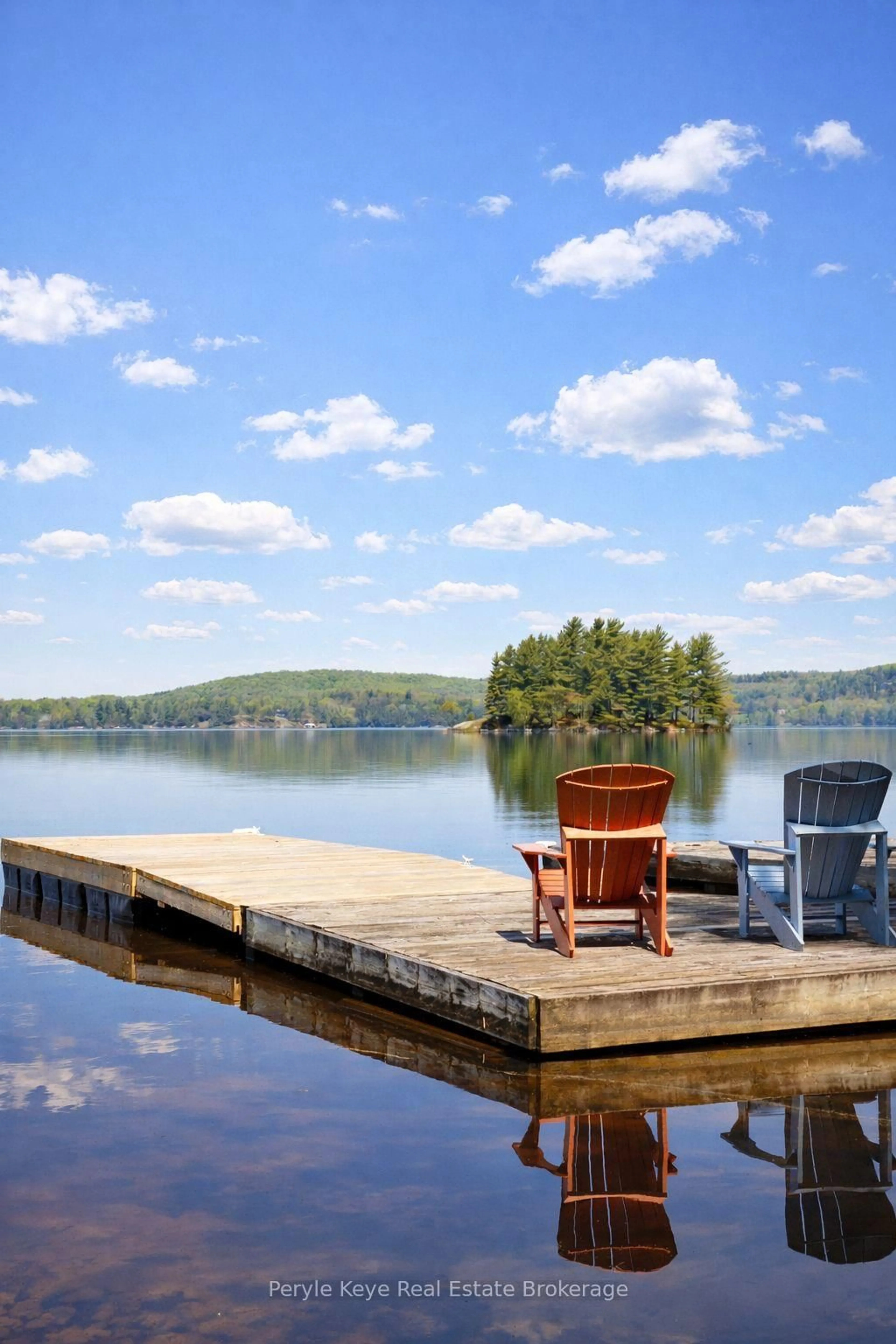 Patio, water/lake/river/ocean view for 200 Edgemere Rd, Huntsville Ontario P0B 1L0