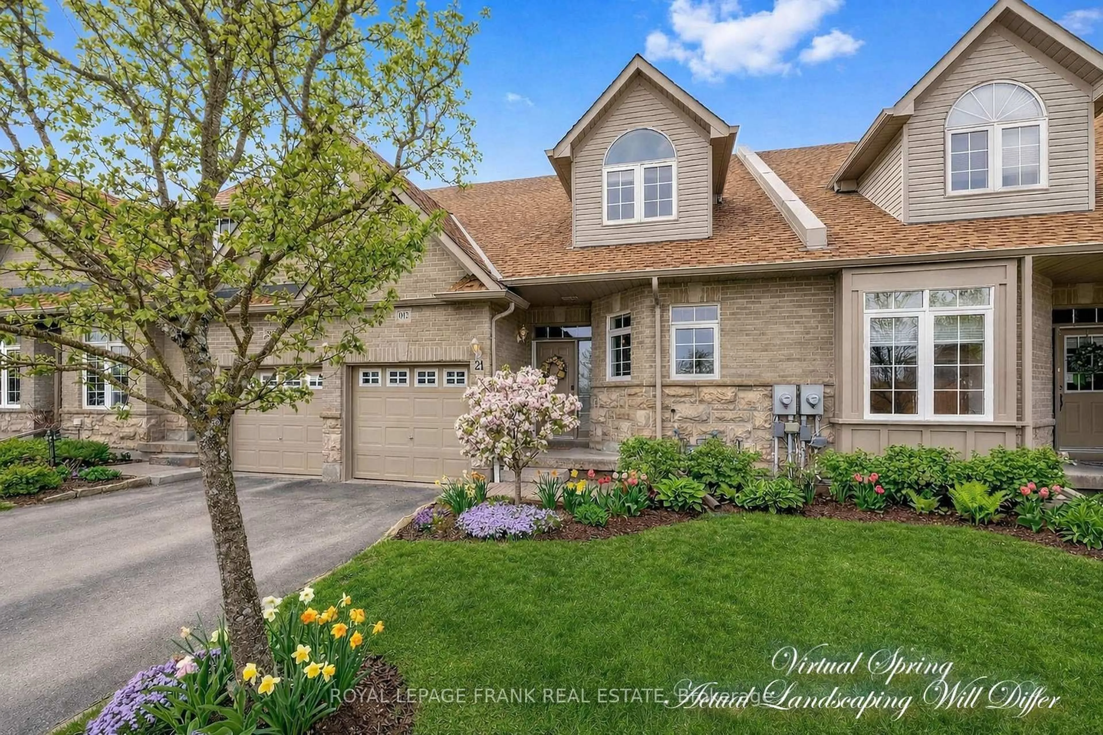 Home with brick exterior material, street for 21 Rivermill Blvd #12, Kawartha Lakes Ontario K9V 6K6