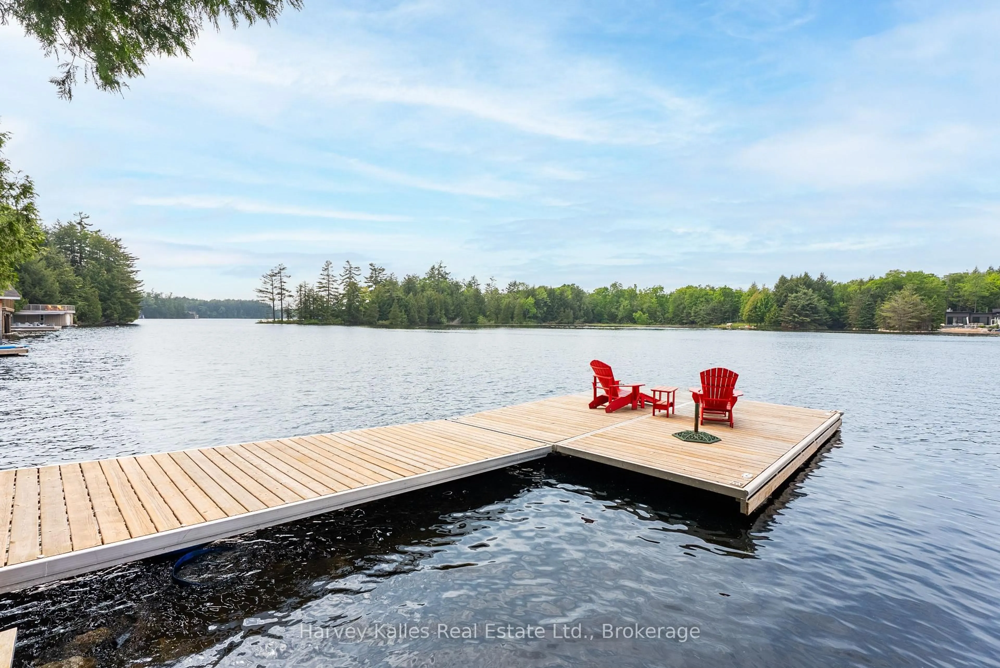 Patio, water/lake/river/ocean view for 1648 Acton Island Rd, Muskoka Lakes Ontario P0C 1A0