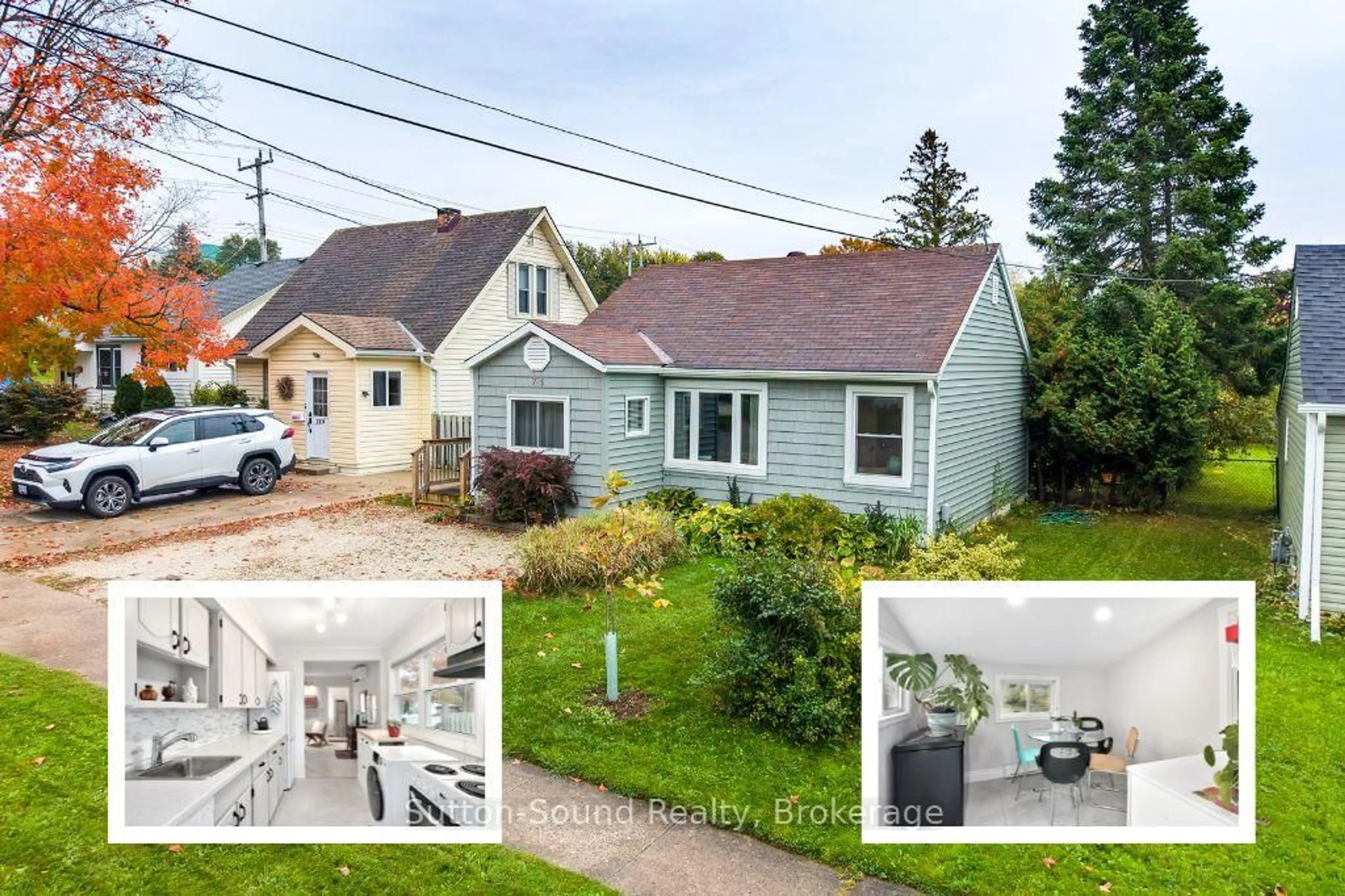 A pic from outside/outdoor area/front of a property/back of a property/a pic from drone, street for 785 7th St, Owen Sound Ontario N4K 1J8