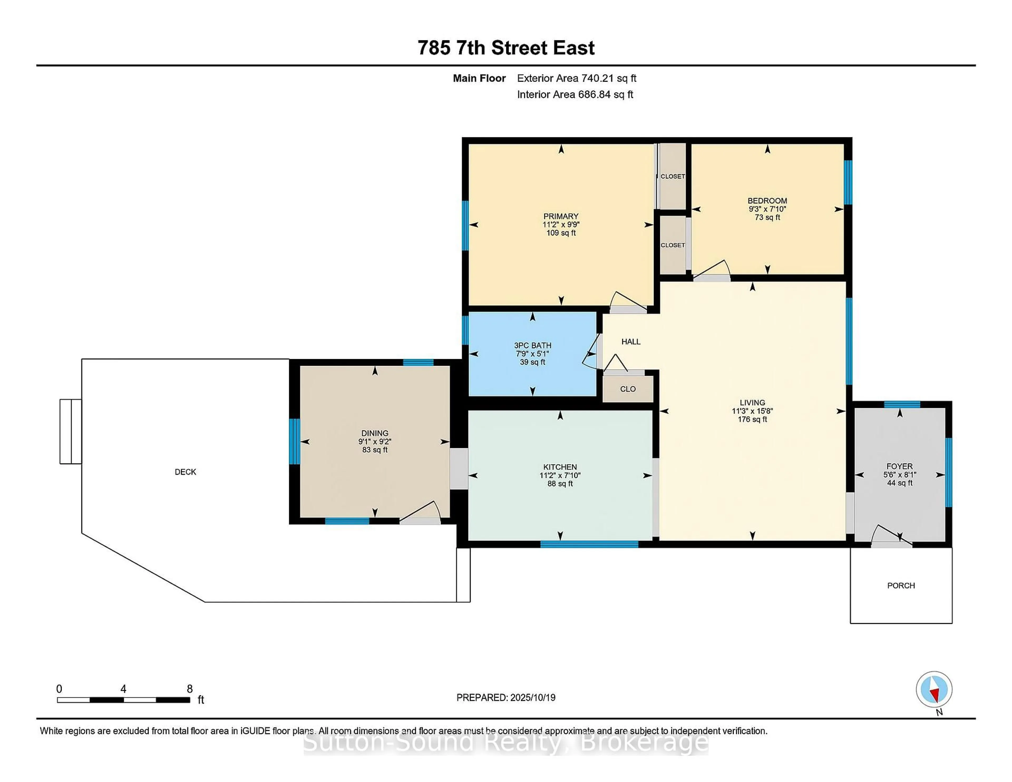 Floor plan for 785 7th St, Owen Sound Ontario N4K 1J8