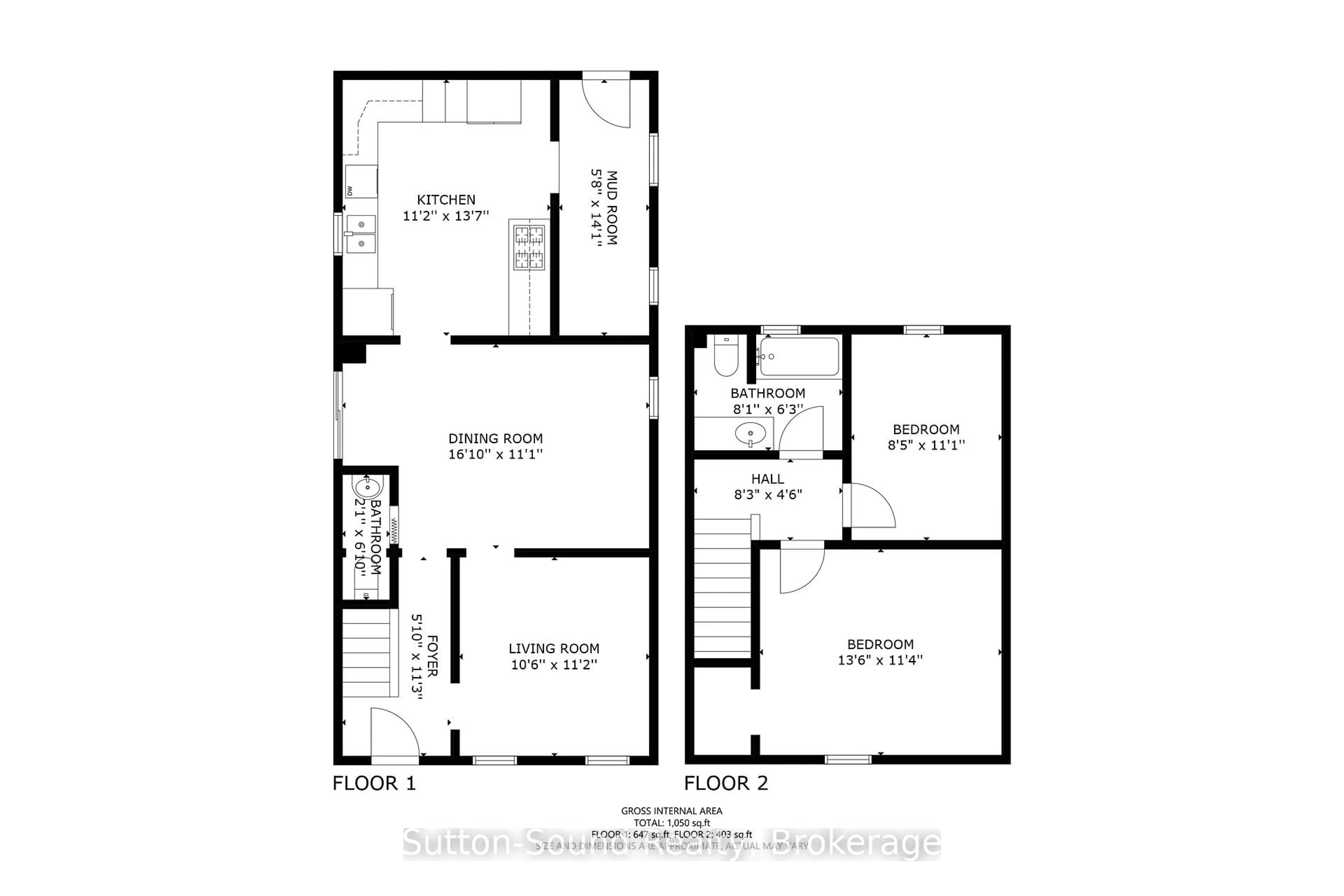 Floor plan for 158 13th St, Owen Sound Ontario N4K 3W4