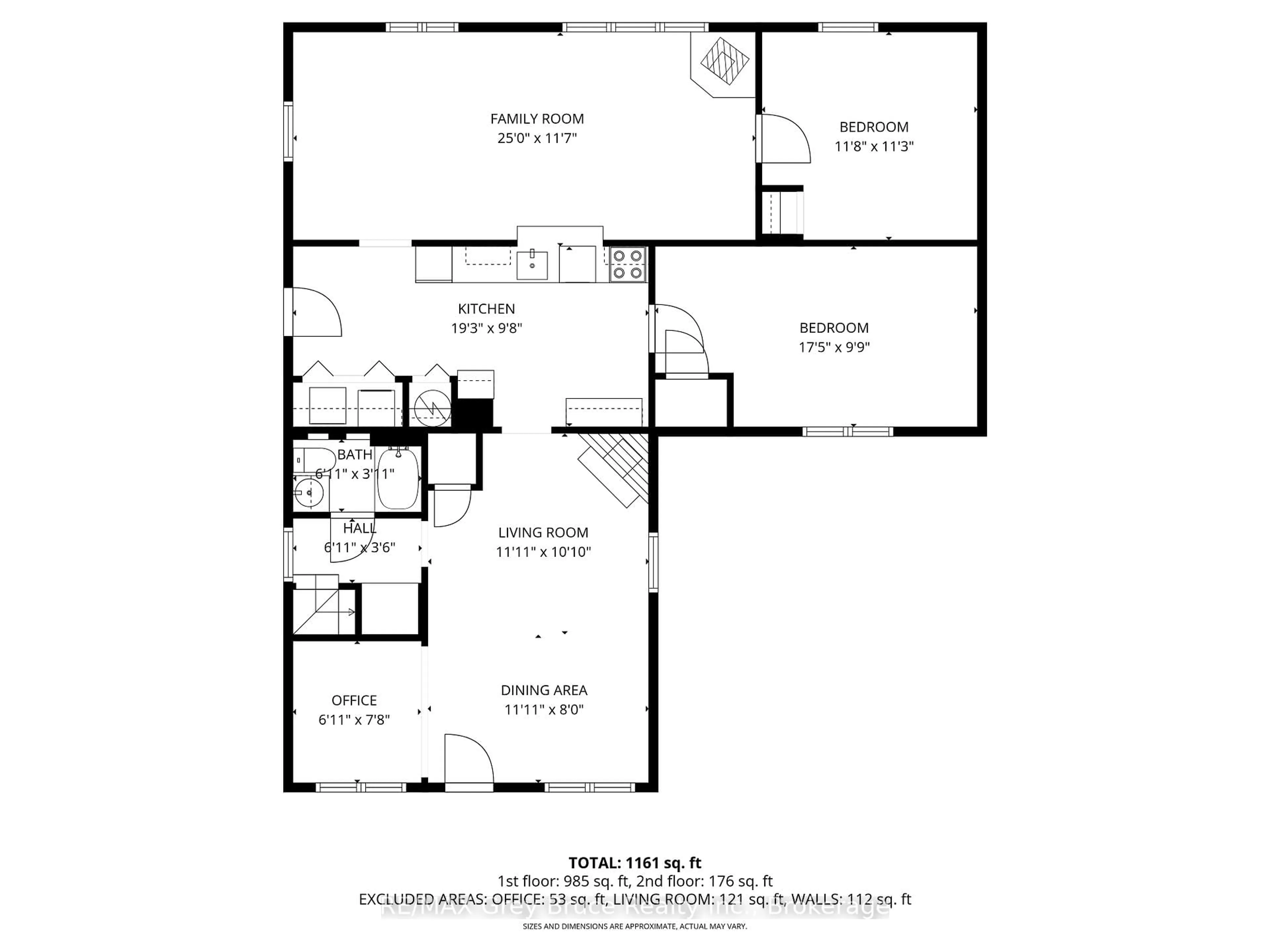 Floor plan for 1075 6th Ave, Owen Sound Ontario N4K 5G8