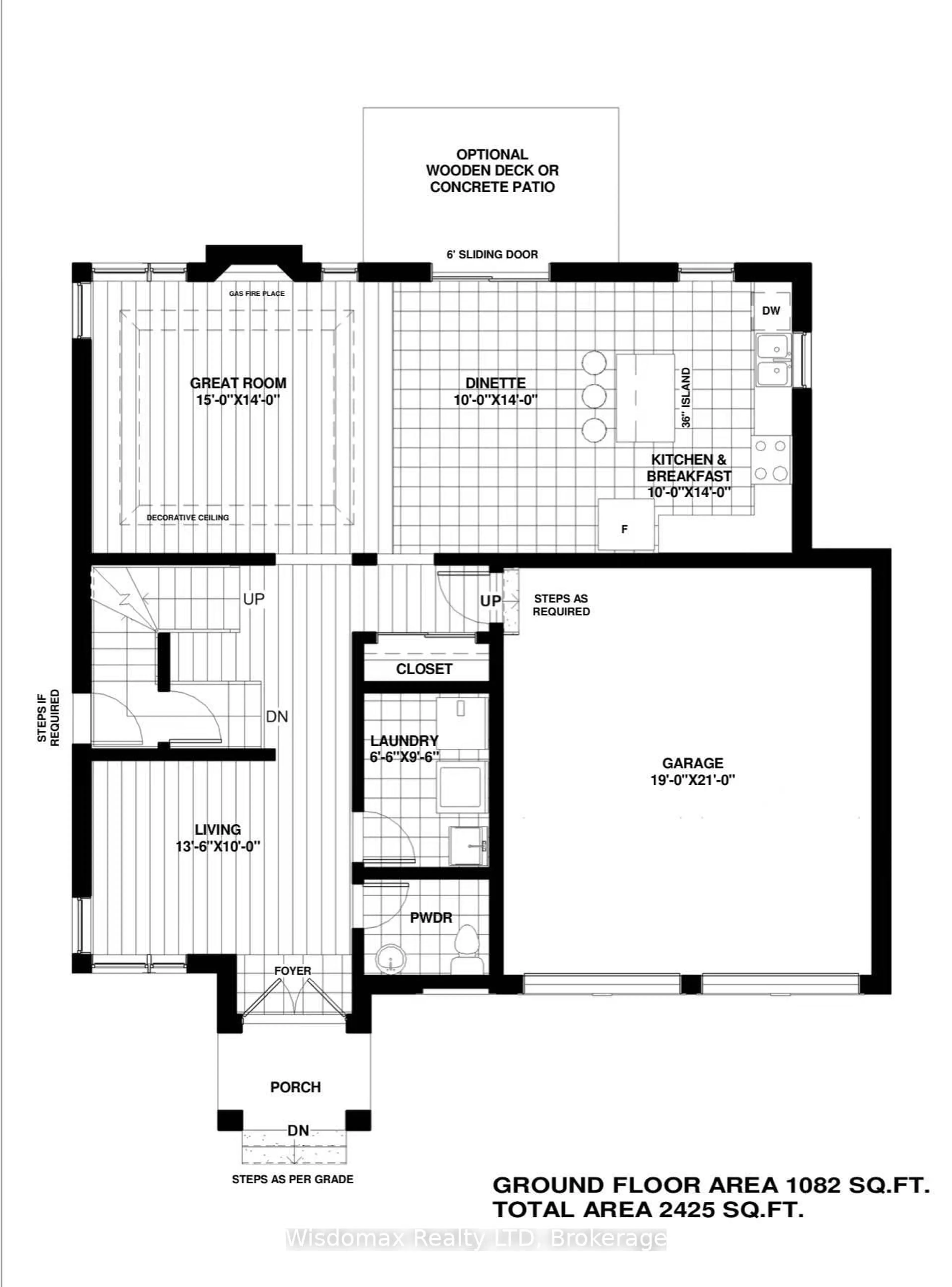 Floor plan for 7716 SECRETARIAT Crt, Niagara Falls Ontario L2H 3V3