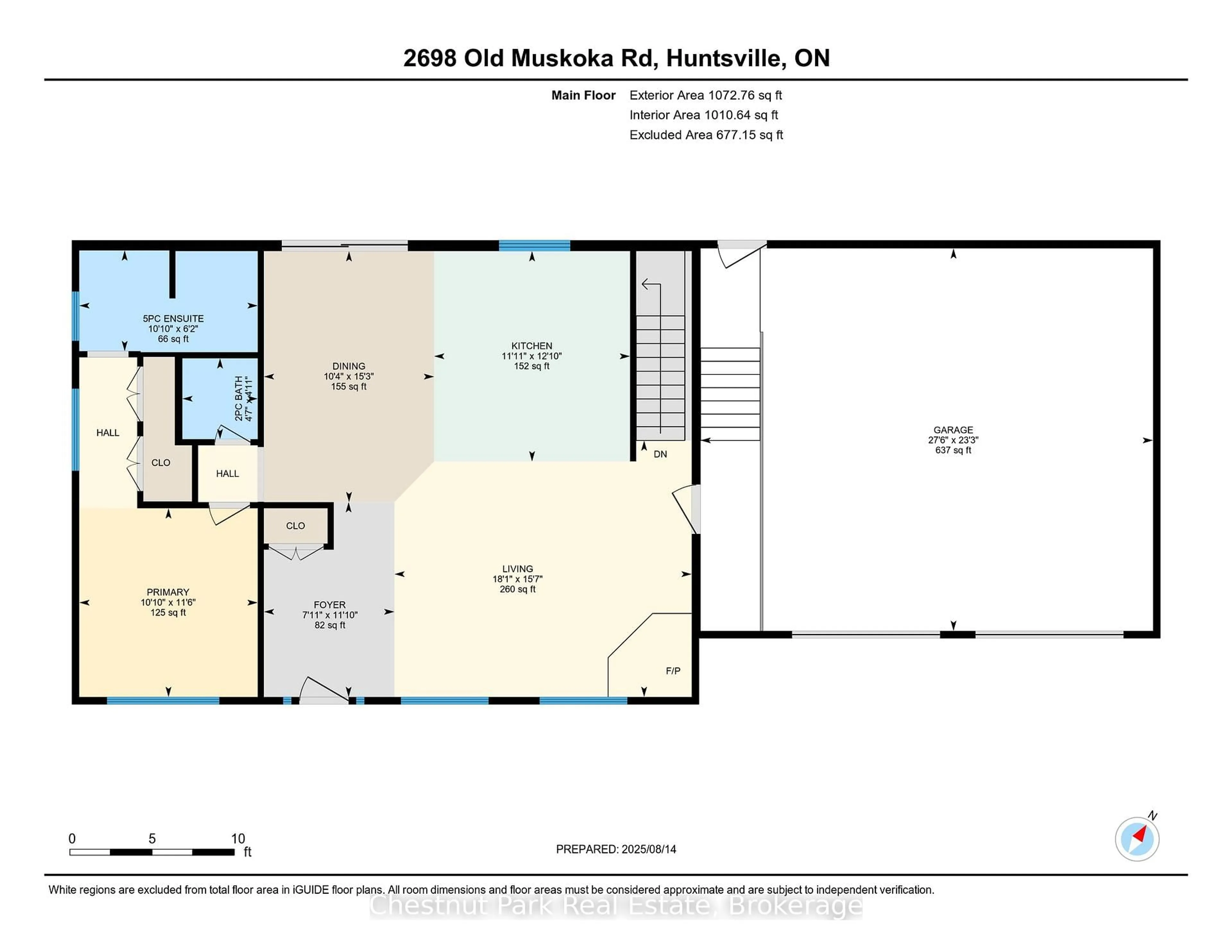 Floor plan for 2698 Old Muskoka Rd, Huntsville Ontario P0B 1M0