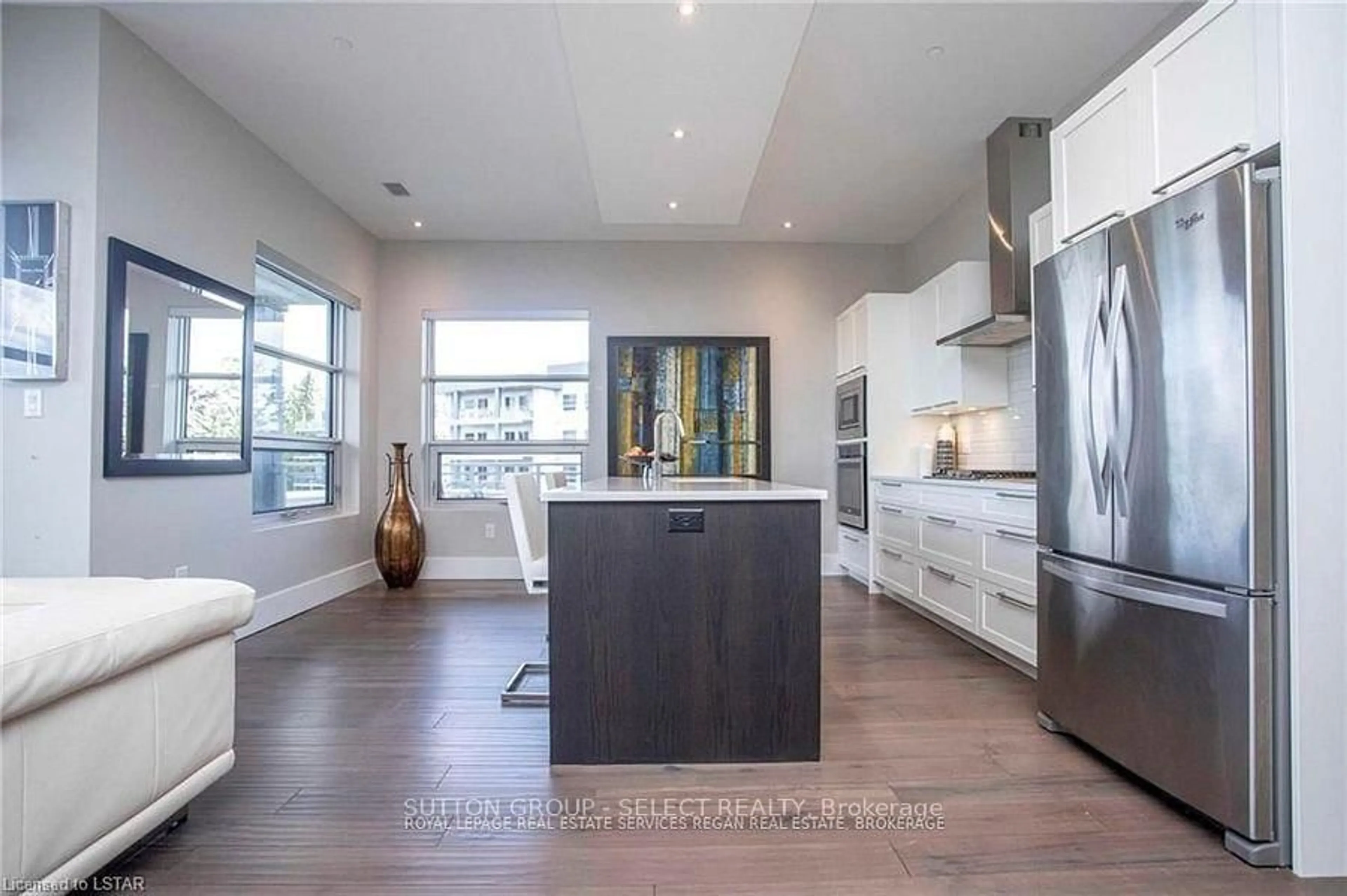 Open concept kitchen, unknown for 1705 Fiddlehead Pl #208, London North Ontario N5G 5M6