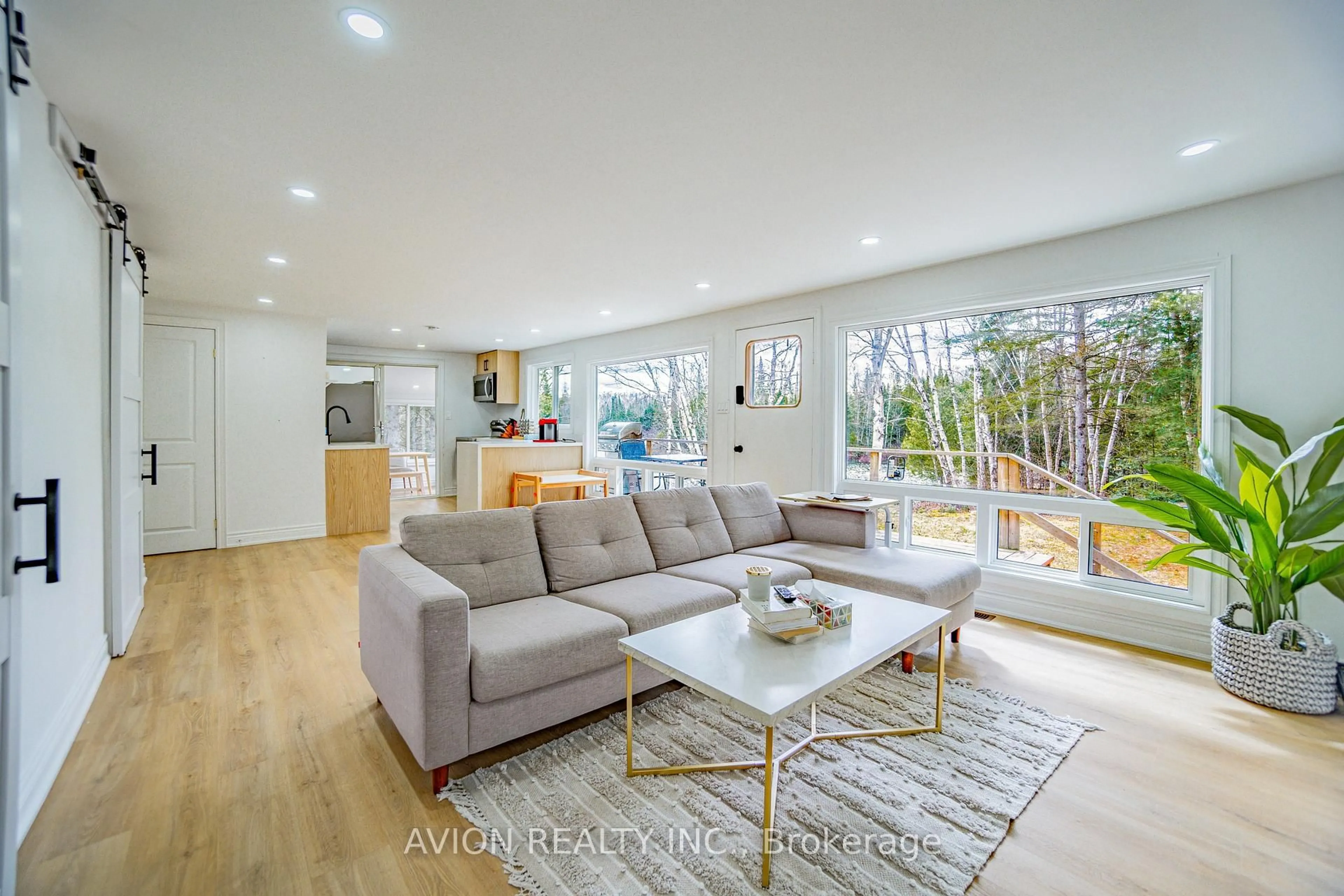 Living room with furniture, unknown for 185 Fisher Lake Lane, Kearney Ontario P0A 1M0