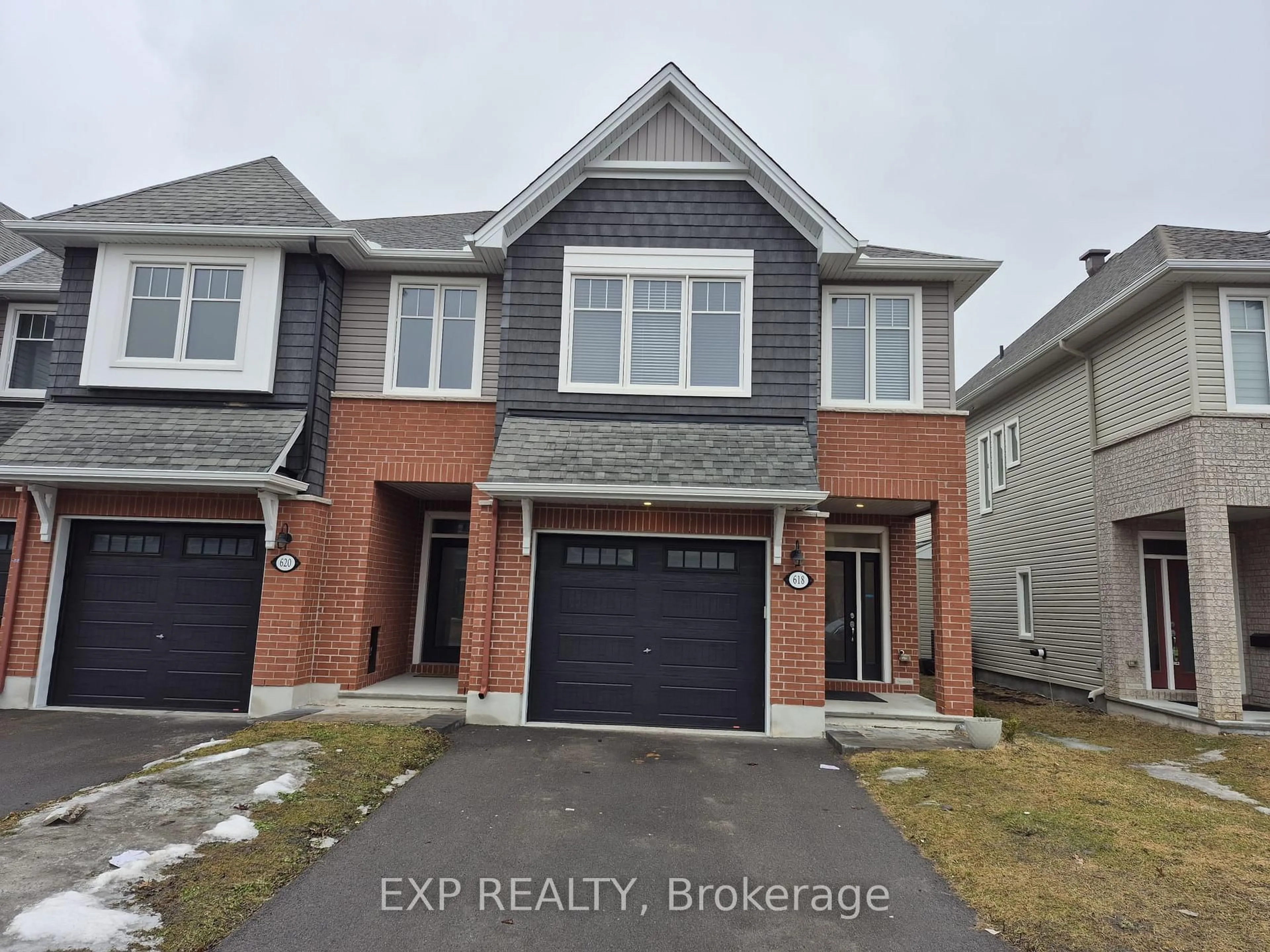 Home with brick exterior material, street for 618 Taliesin Cres, Ottawa Ontario K2S 2W5