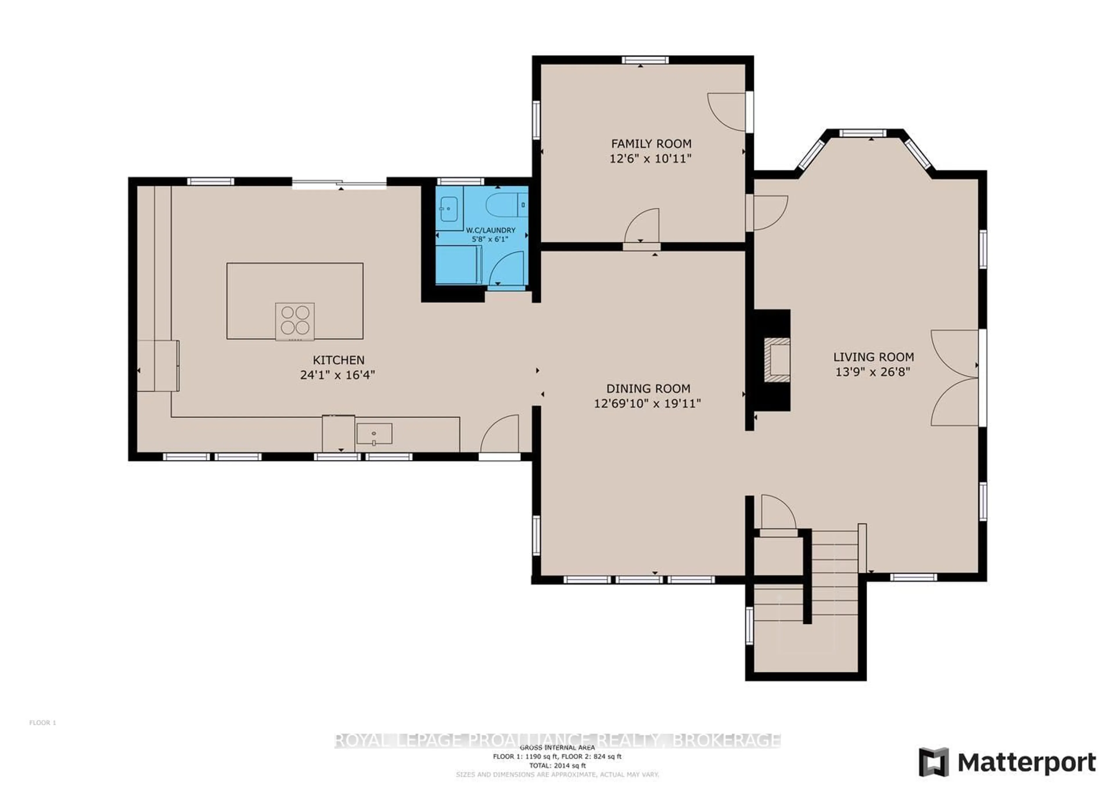 Floor plan for 121 Tremont Park Island, Frontenac Islands Ontario K7G 3C9
