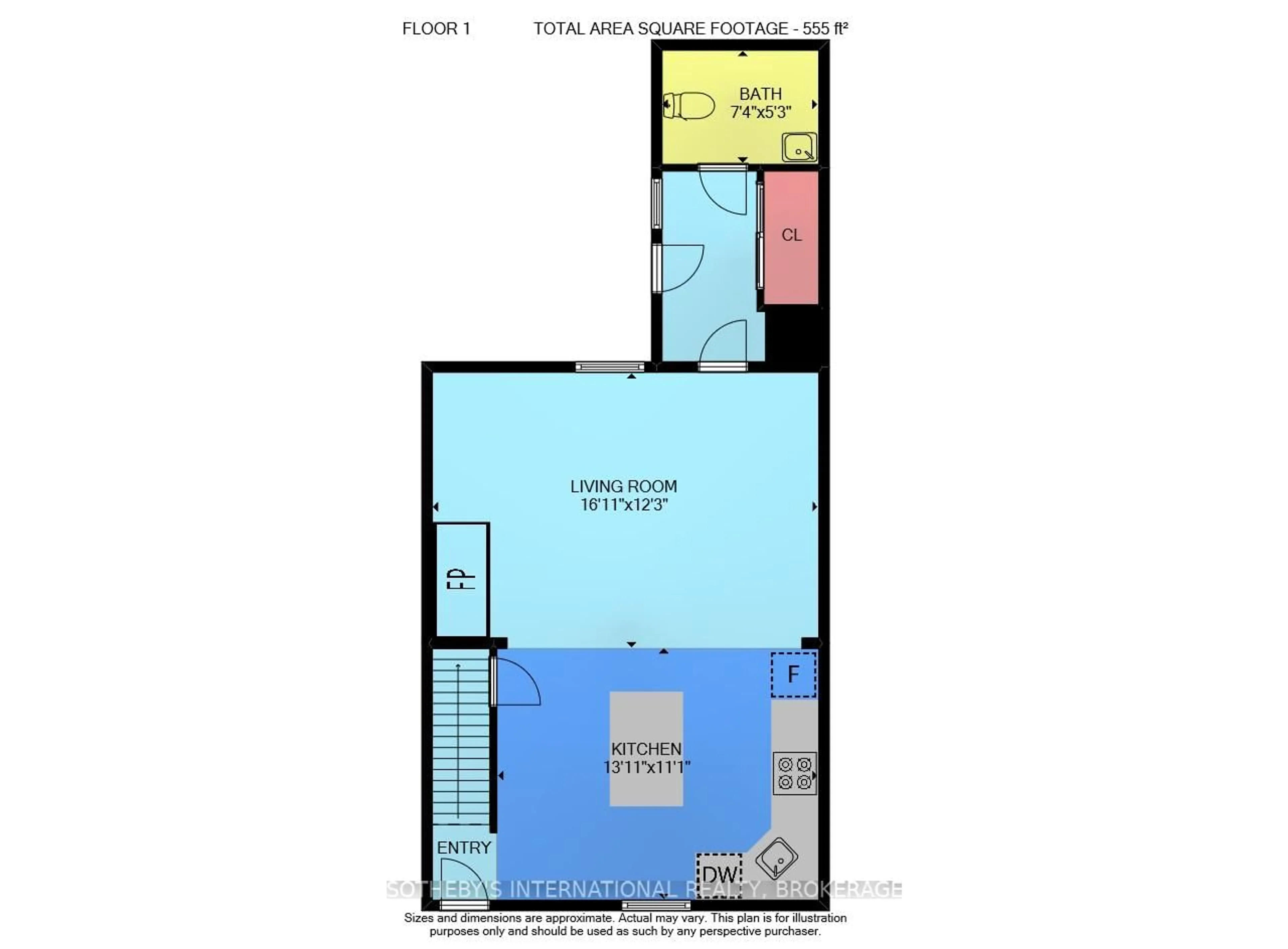 Floor plan for 119 Johnson St, Niagara-on-the-Lake Ontario L0S 0A1