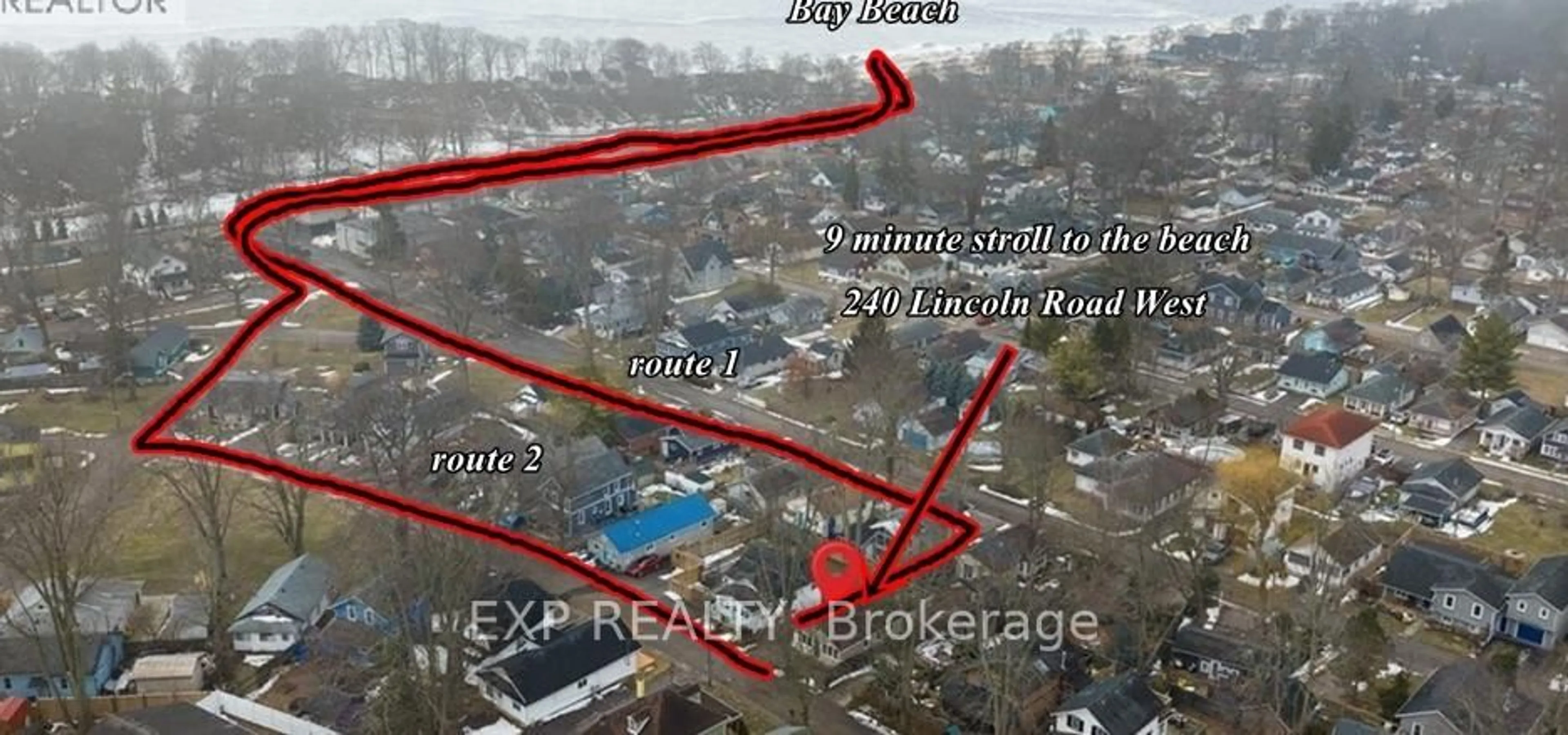 A pic from outside/outdoor area/front of a property/back of a property/a pic from drone, unknown for 240 LINCOLN Rd, Fort Erie Ontario L0S 1B0