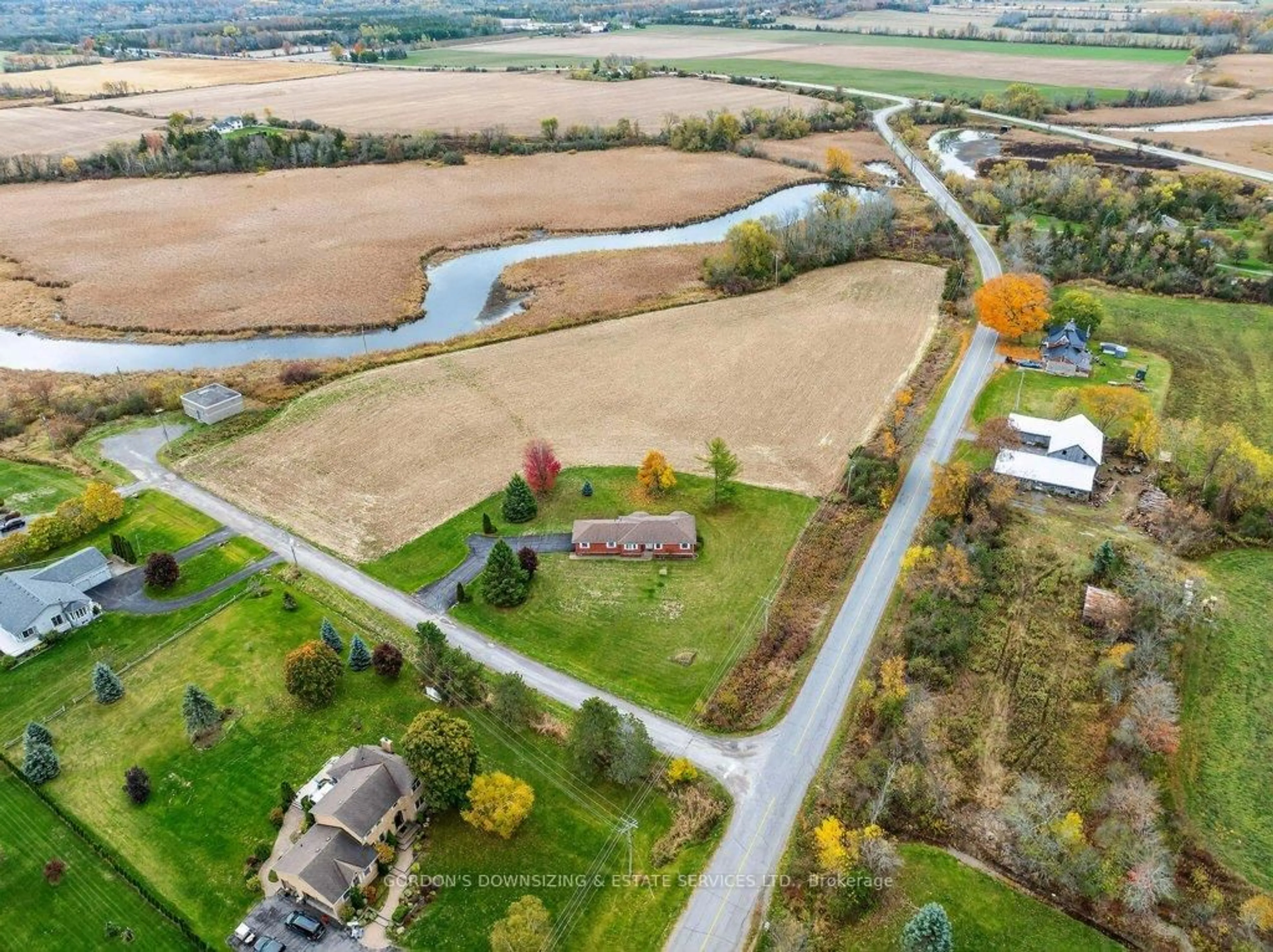 A pic from outside/outdoor area/front of a property/back of a property/a pic from drone, water/lake/river/ocean view for 18 Weatherhead Rd, Prince Edward County Ontario K8N 4Z7