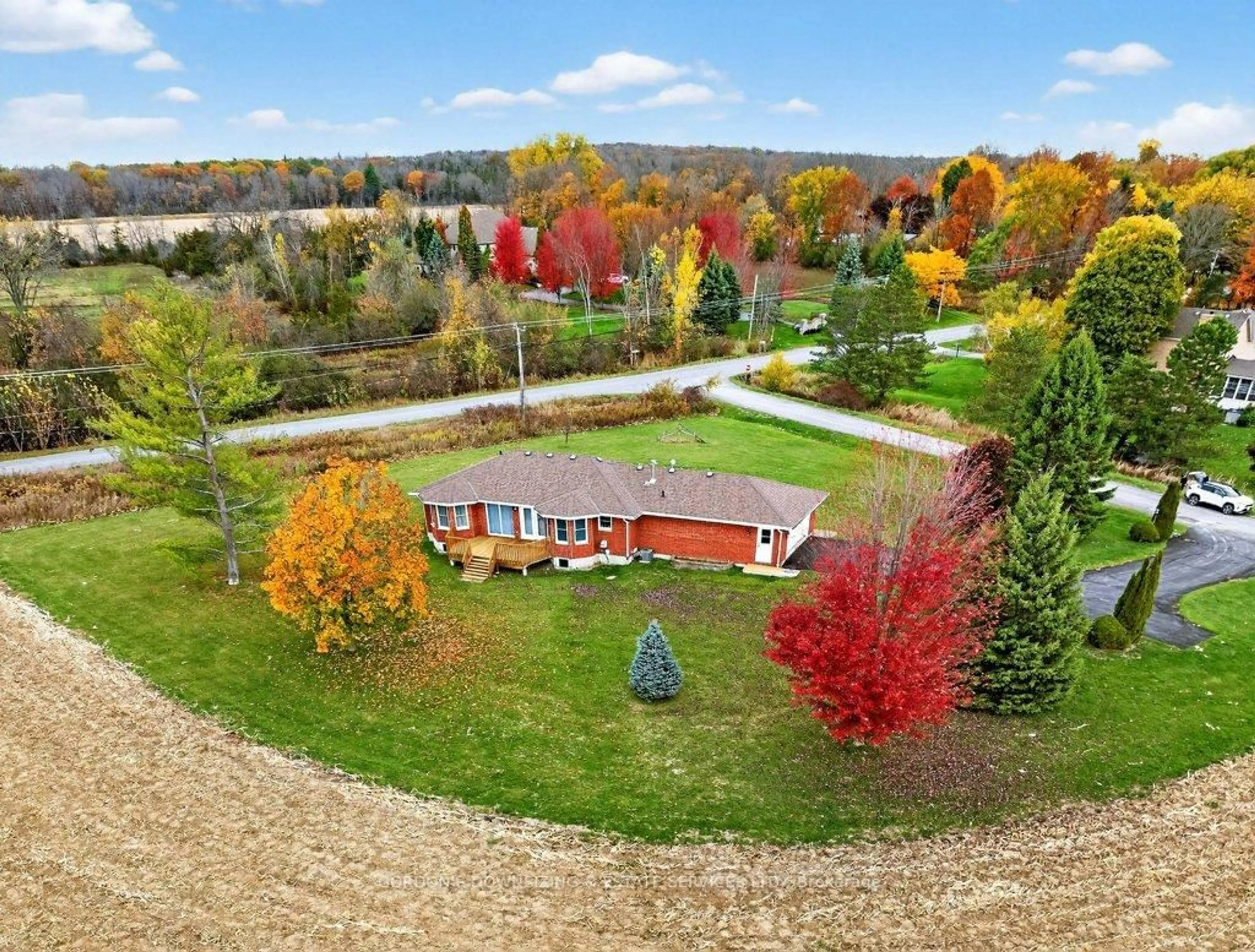 A pic from outside/outdoor area/front of a property/back of a property/a pic from drone, unknown for 18 Weatherhead Rd, Prince Edward County Ontario K8N 4Z7
