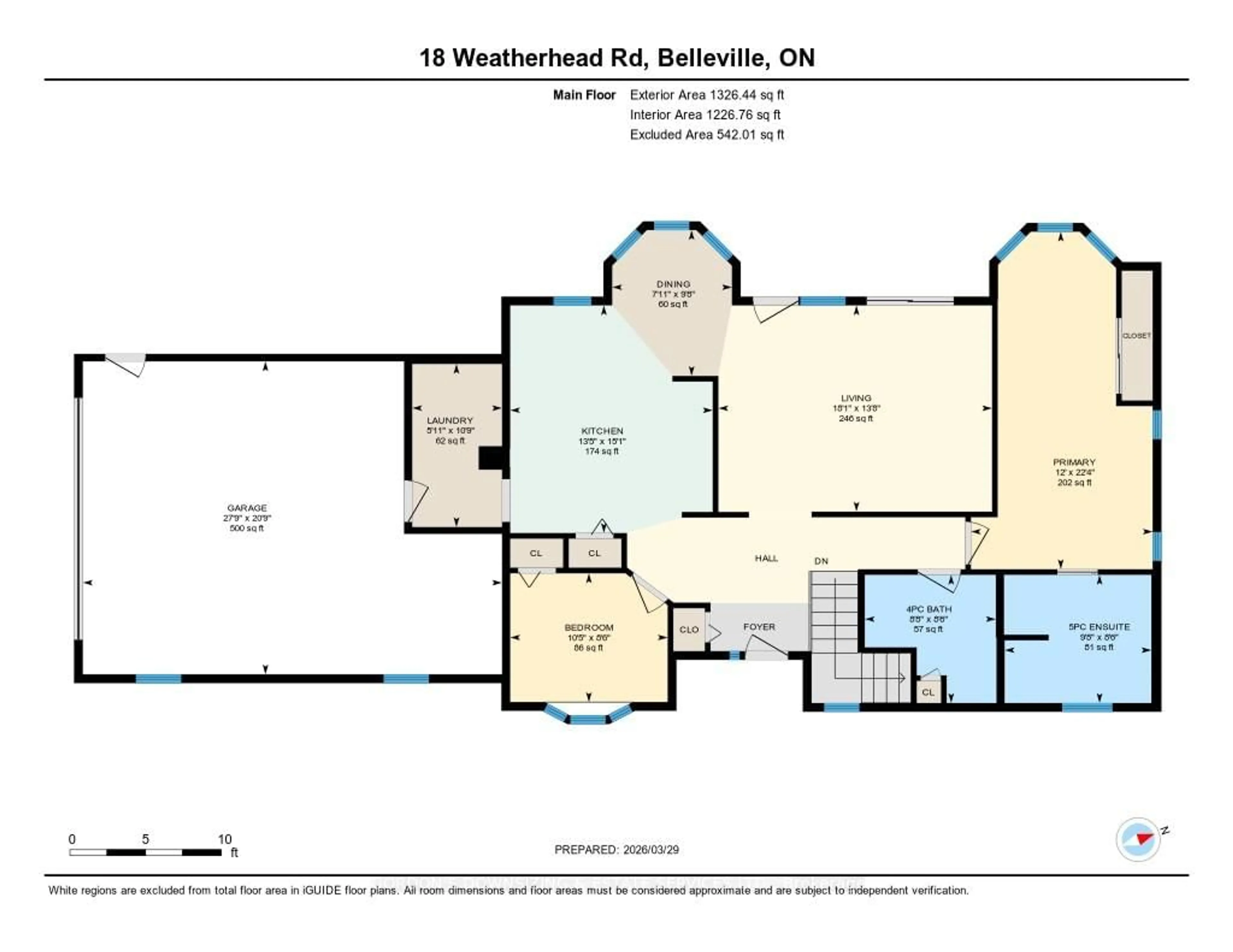 Floor plan for 18 Weatherhead Rd, Prince Edward County Ontario K8N 4Z7