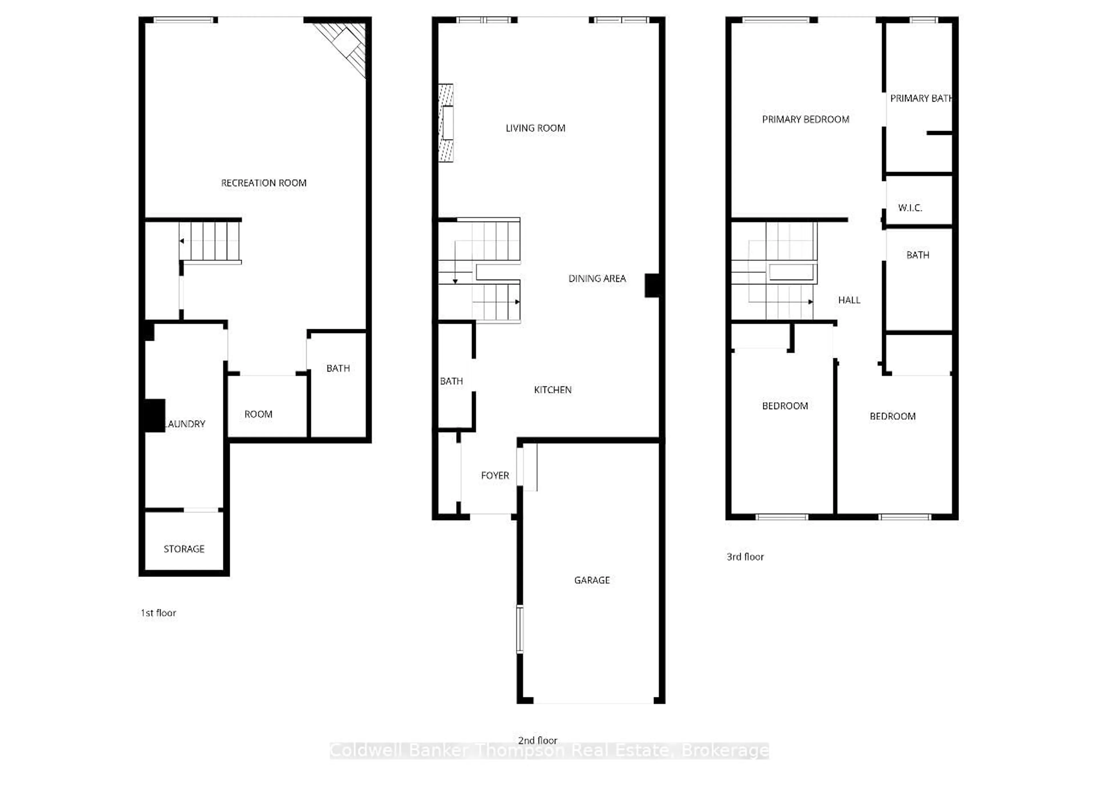 Floor plan for 23 Winona Dr #2, Huntsville Ontario P1H 1L9