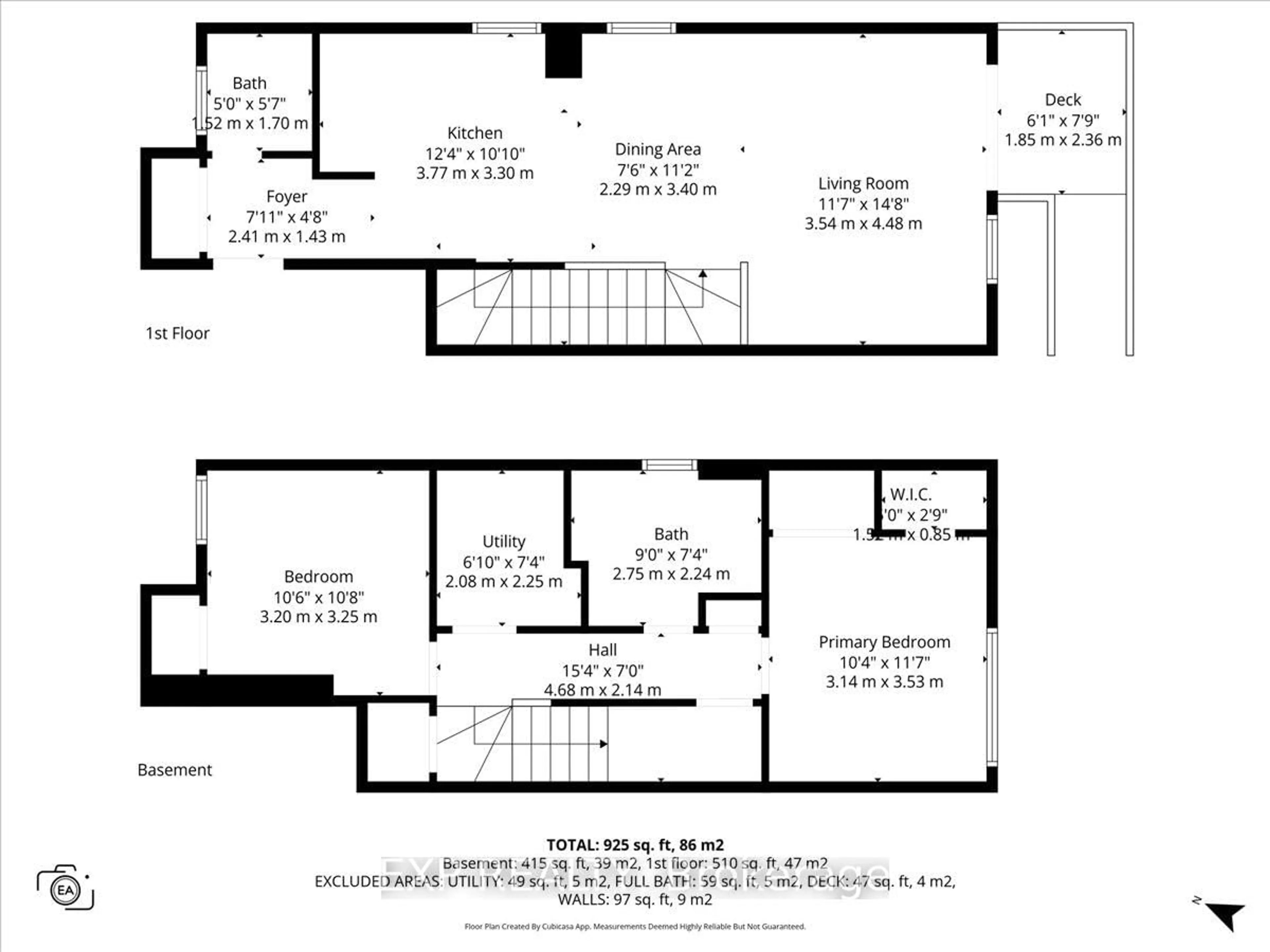 Floor plan for 528 Reardon Private, Ottawa Ontario K1V 2L1
