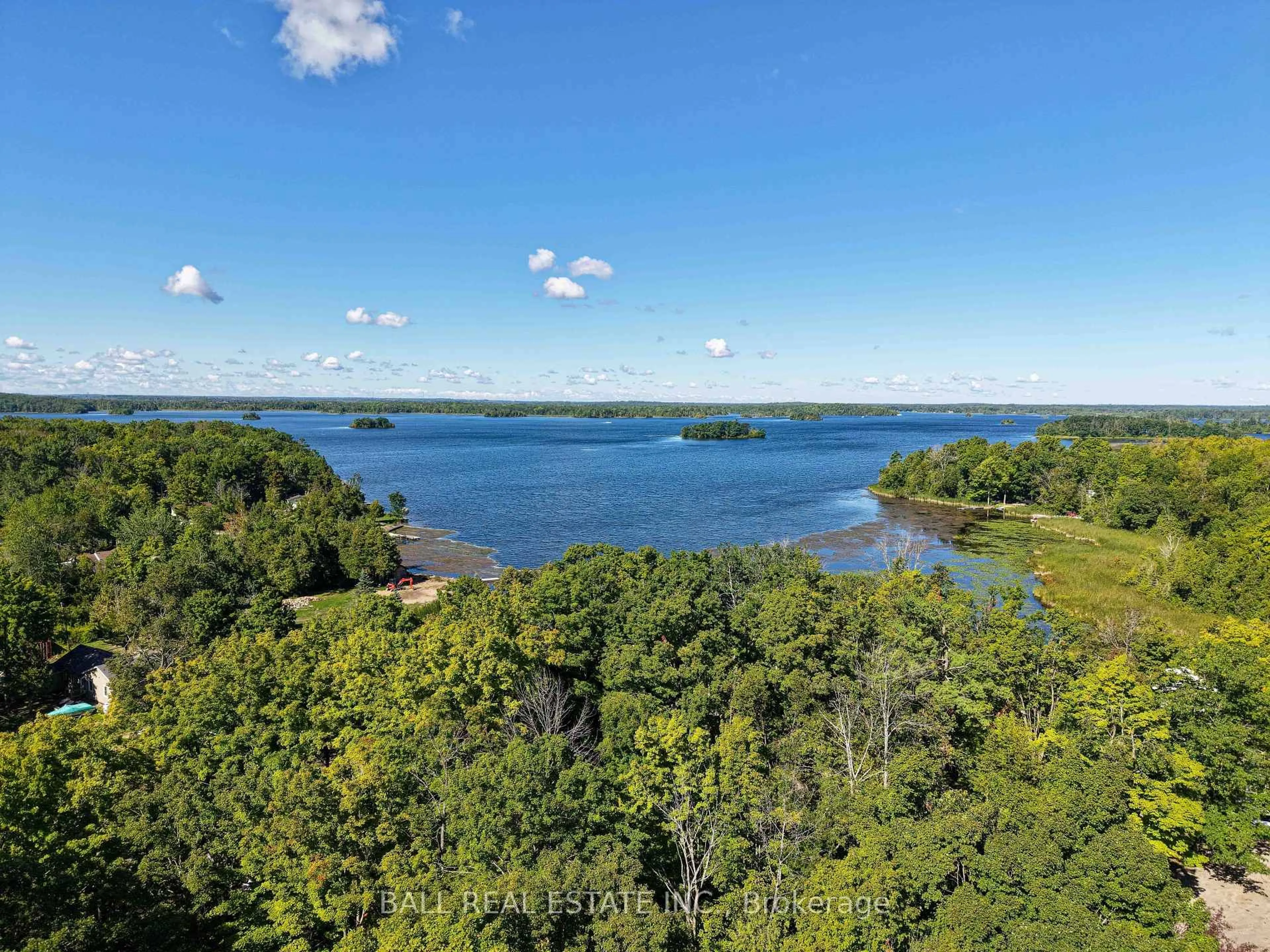 A pic from outside/outdoor area/front of a property/back of a property/a pic from drone, water/lake/river/ocean view for 21 Cedar Bay Rd, Curve Lake First Nation 35 Ontario K0L 1R0
