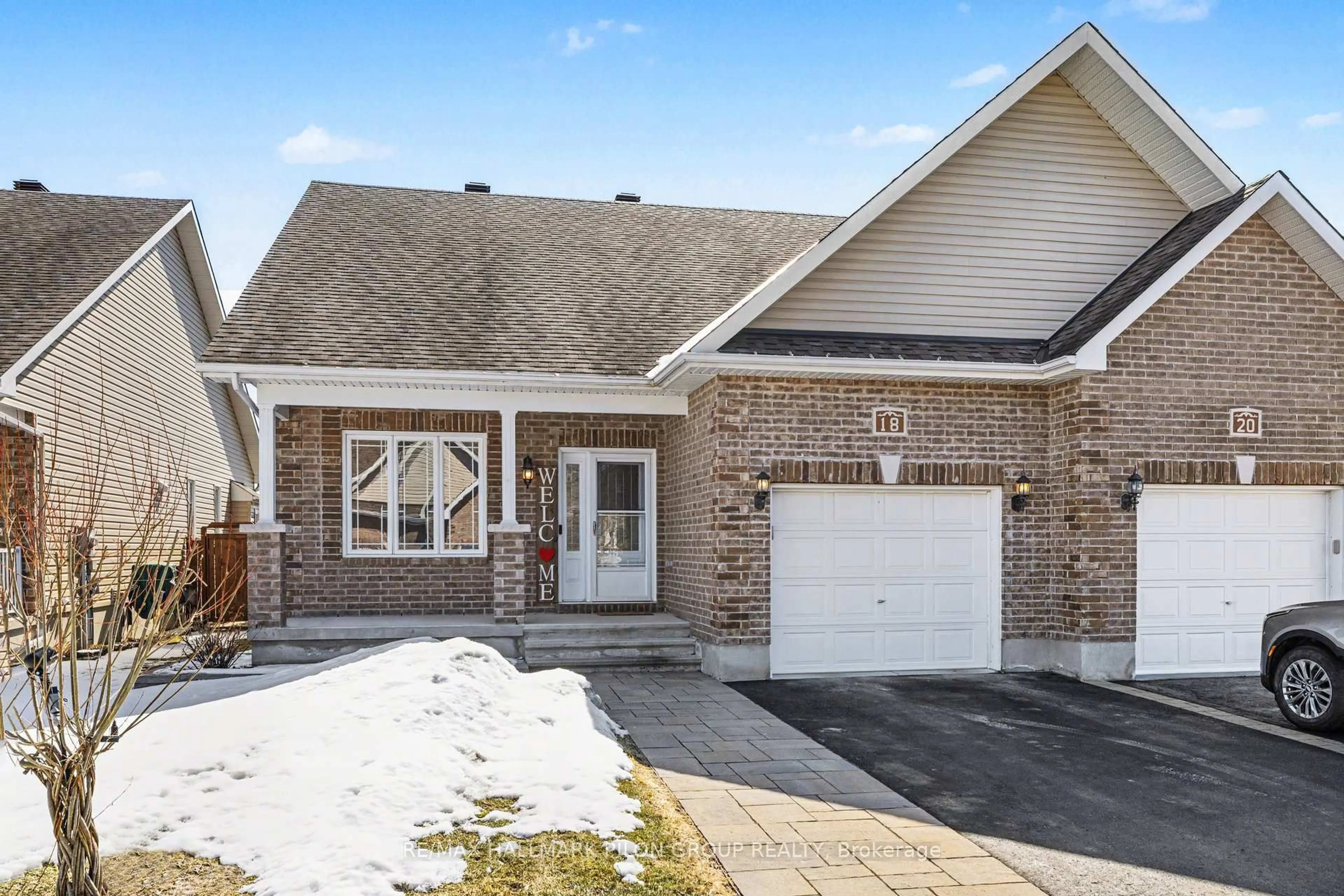 Home with brick exterior material, street for 18 Abbey Cres, Russell Ontario K4R 0B5
