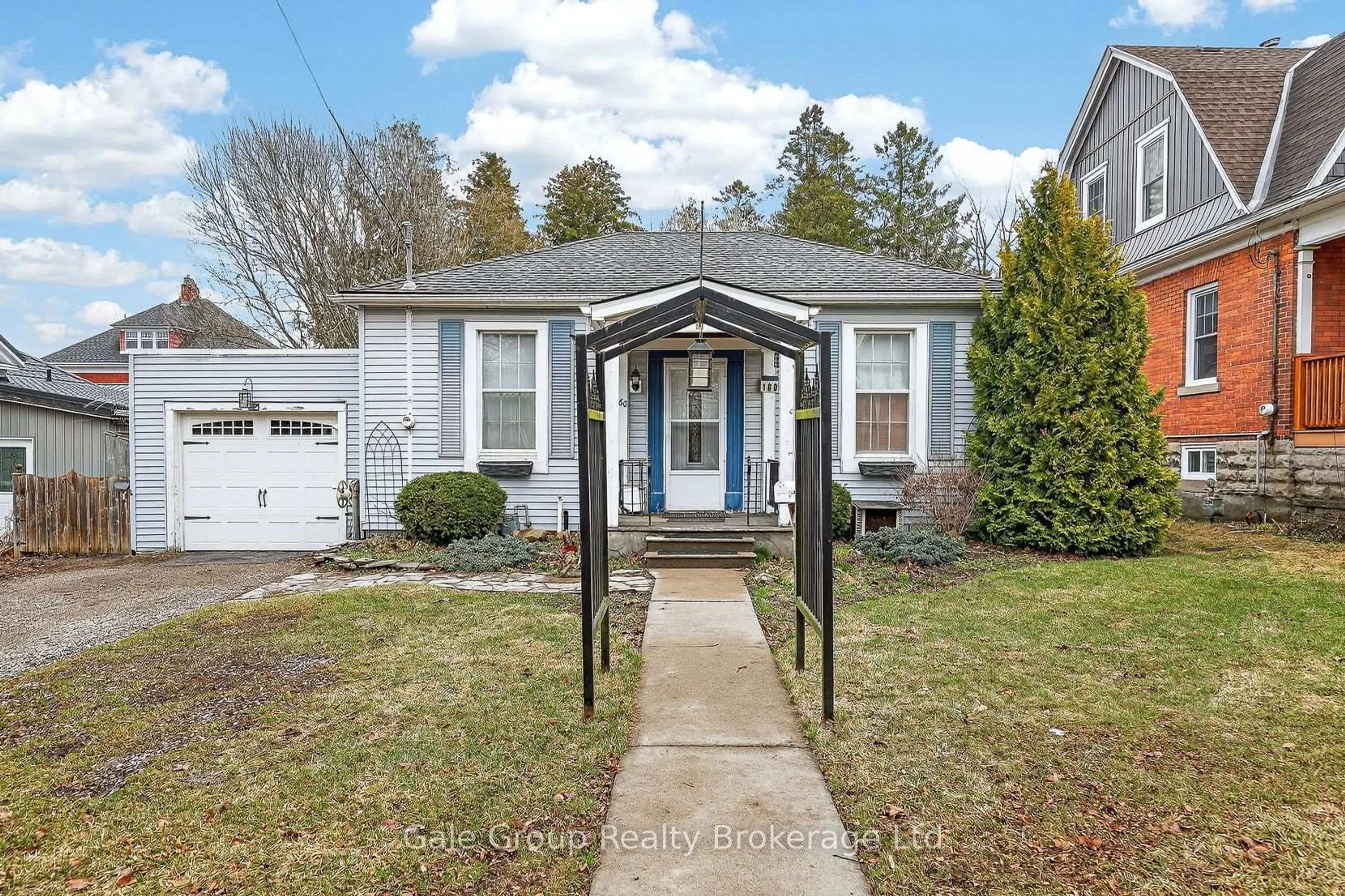 Home with vinyl exterior material, street for 160 Riddell St, Woodstock Ontario N4S 6M8