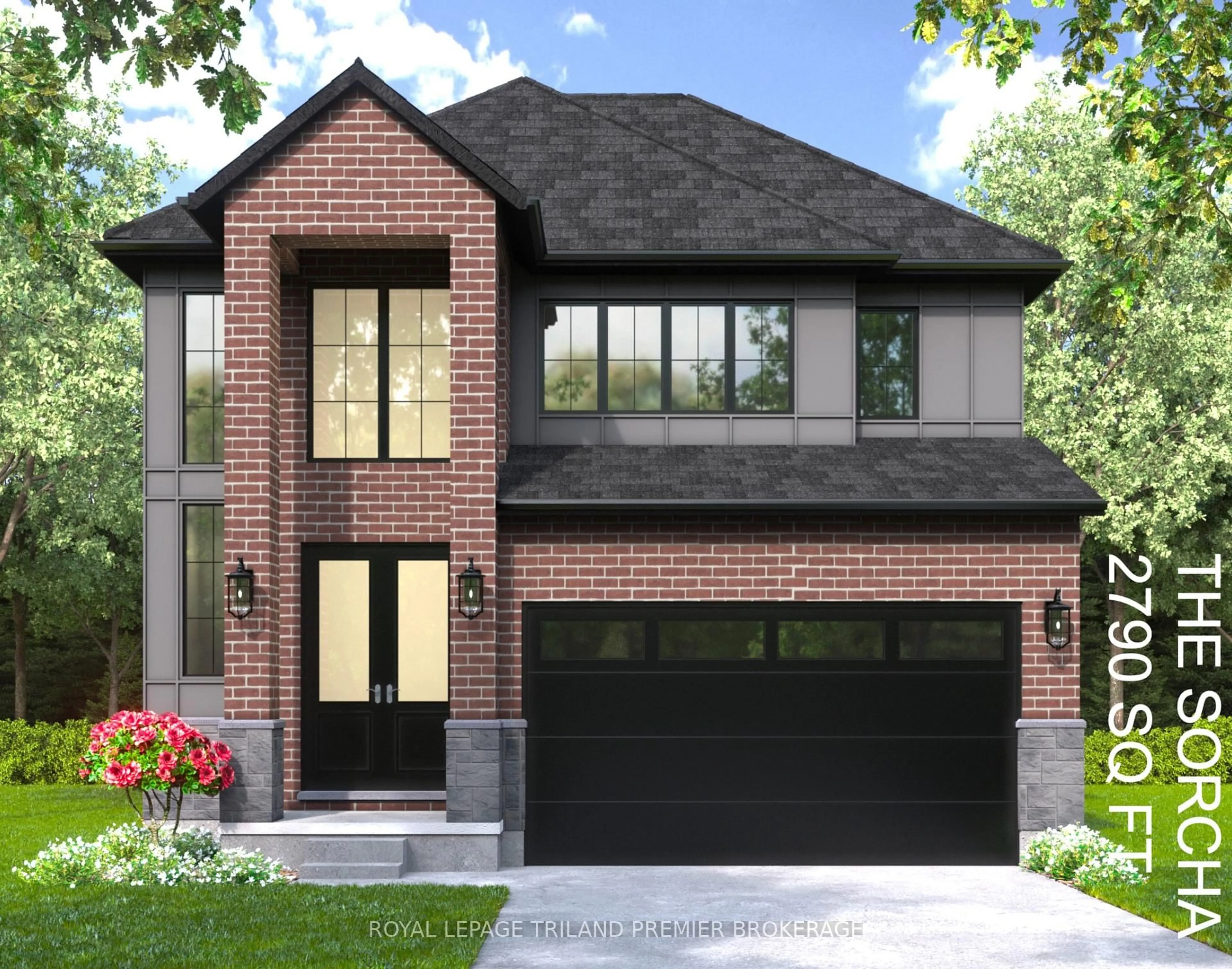 Home with brick exterior material, street for 2809 BUROAK Dr, London North Ontario N6G 0N7