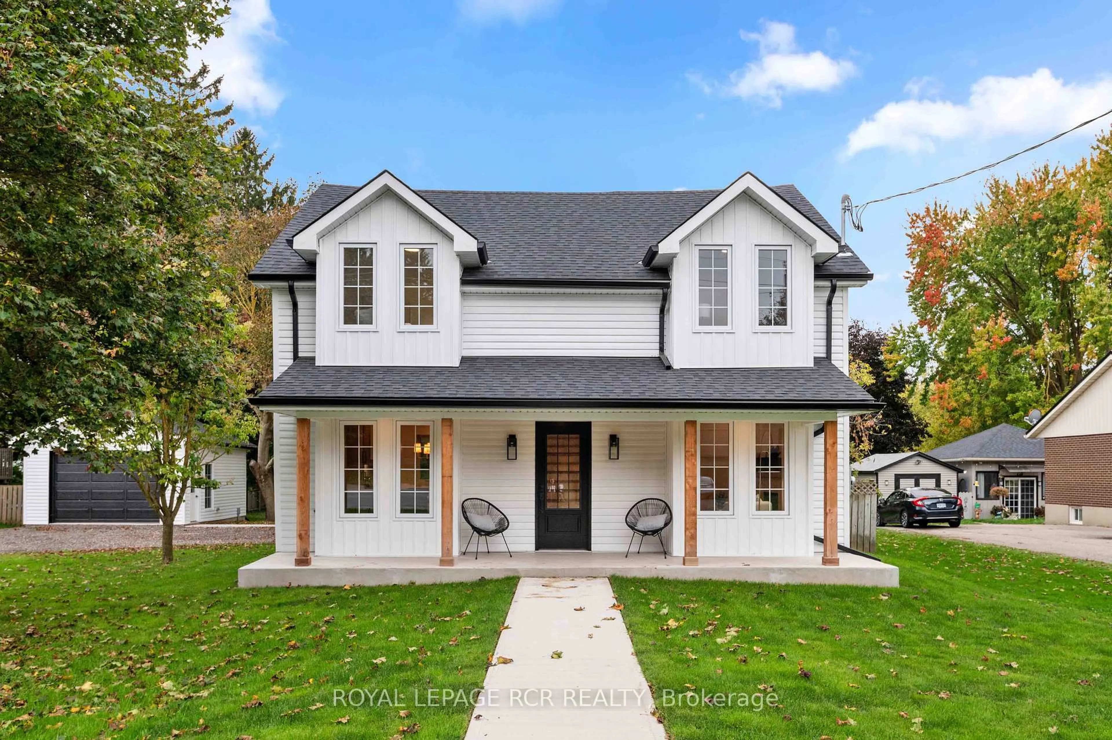 Home with vinyl exterior material, street for 349 Smith St, Wellington North Ontario N0G 1A0