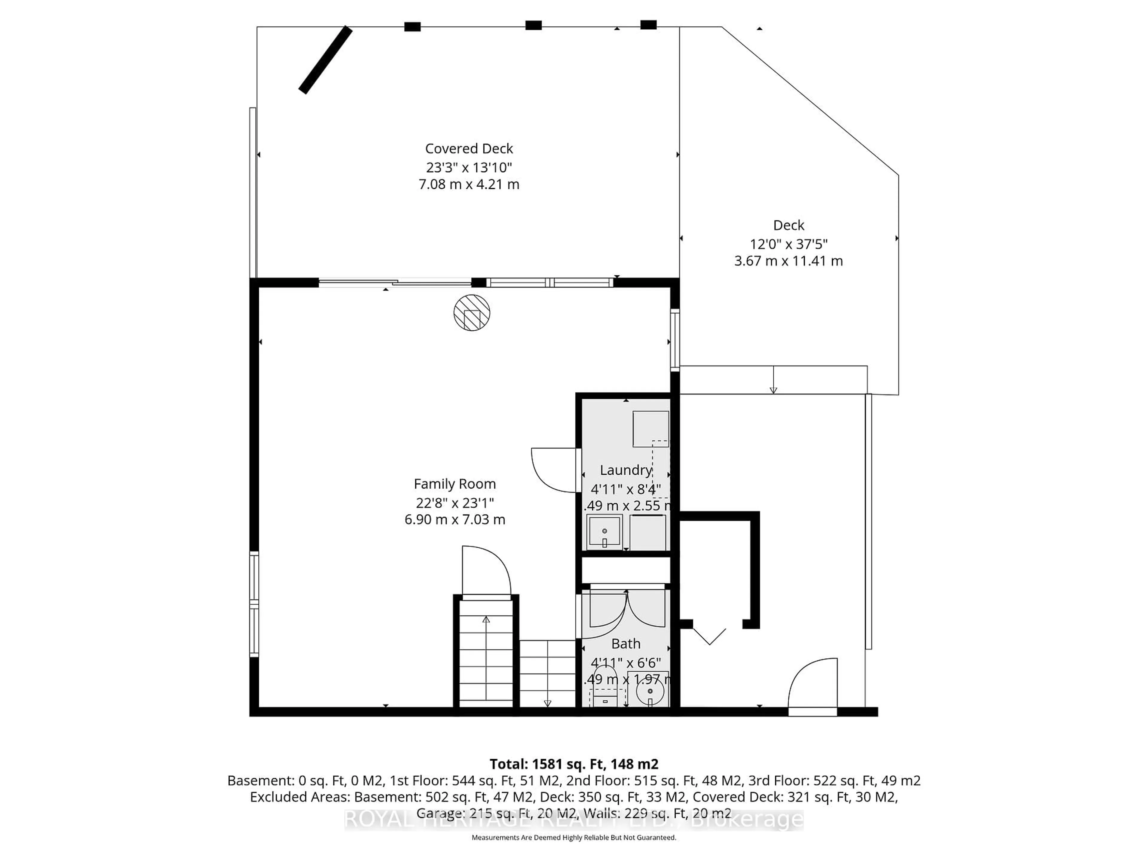 Floor plan for 3 Rose Glen Rd, Port Hope Ontario L1A 3V6