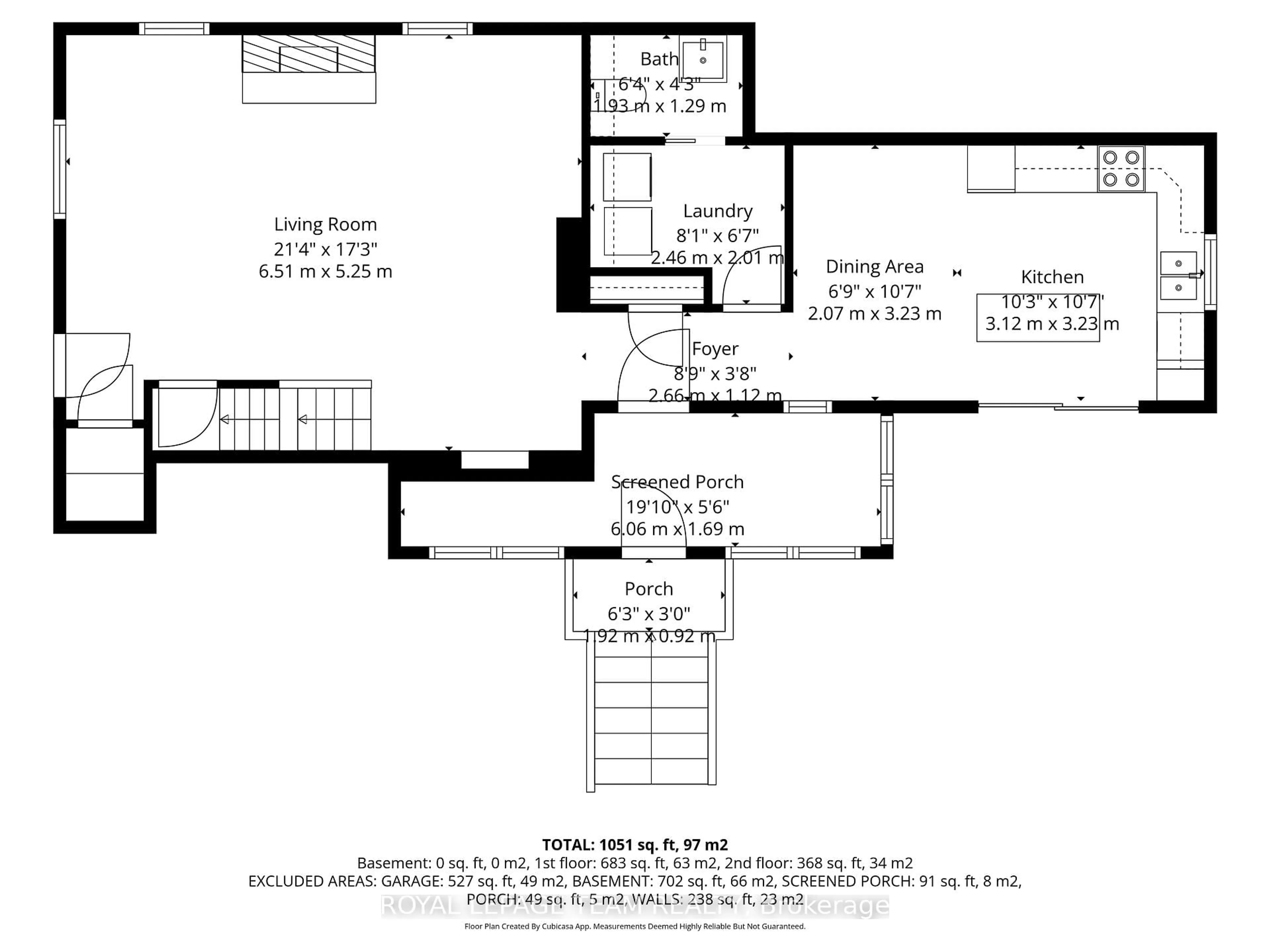 Floor plan for 238 Park Ave, Carleton Place Ontario K7C 2G6