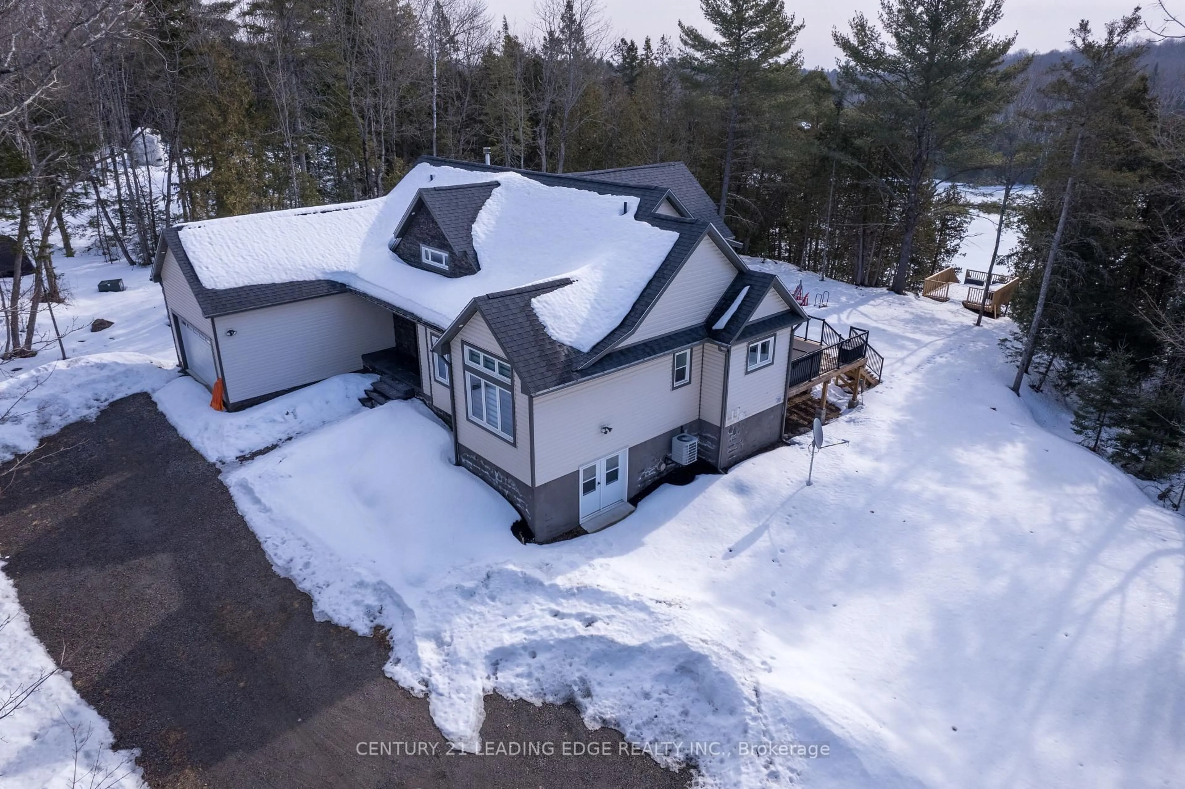 A pic from outside/outdoor area/front of a property/back of a property/a pic from drone, unknown for 1056 Lippert Lane, Bancroft Ontario K0L 1C0
