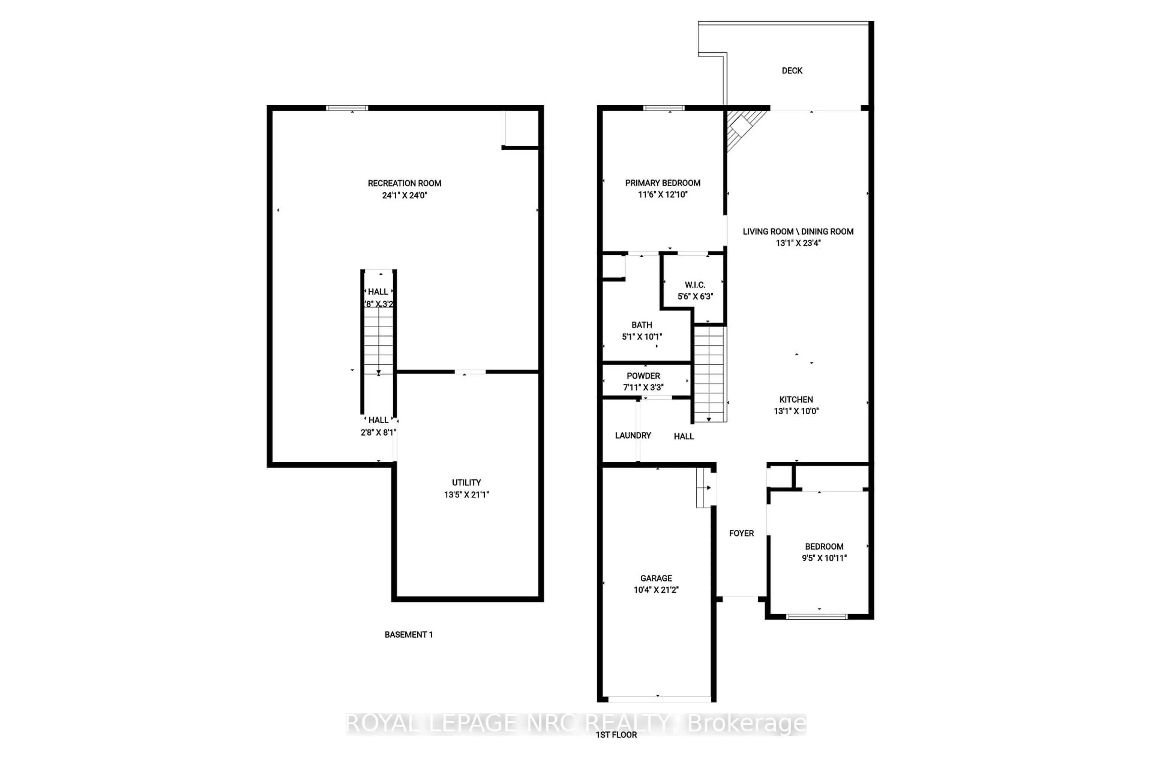 Floor plan for 152 Cross St #6, Haldimand Ontario N1A 1B8