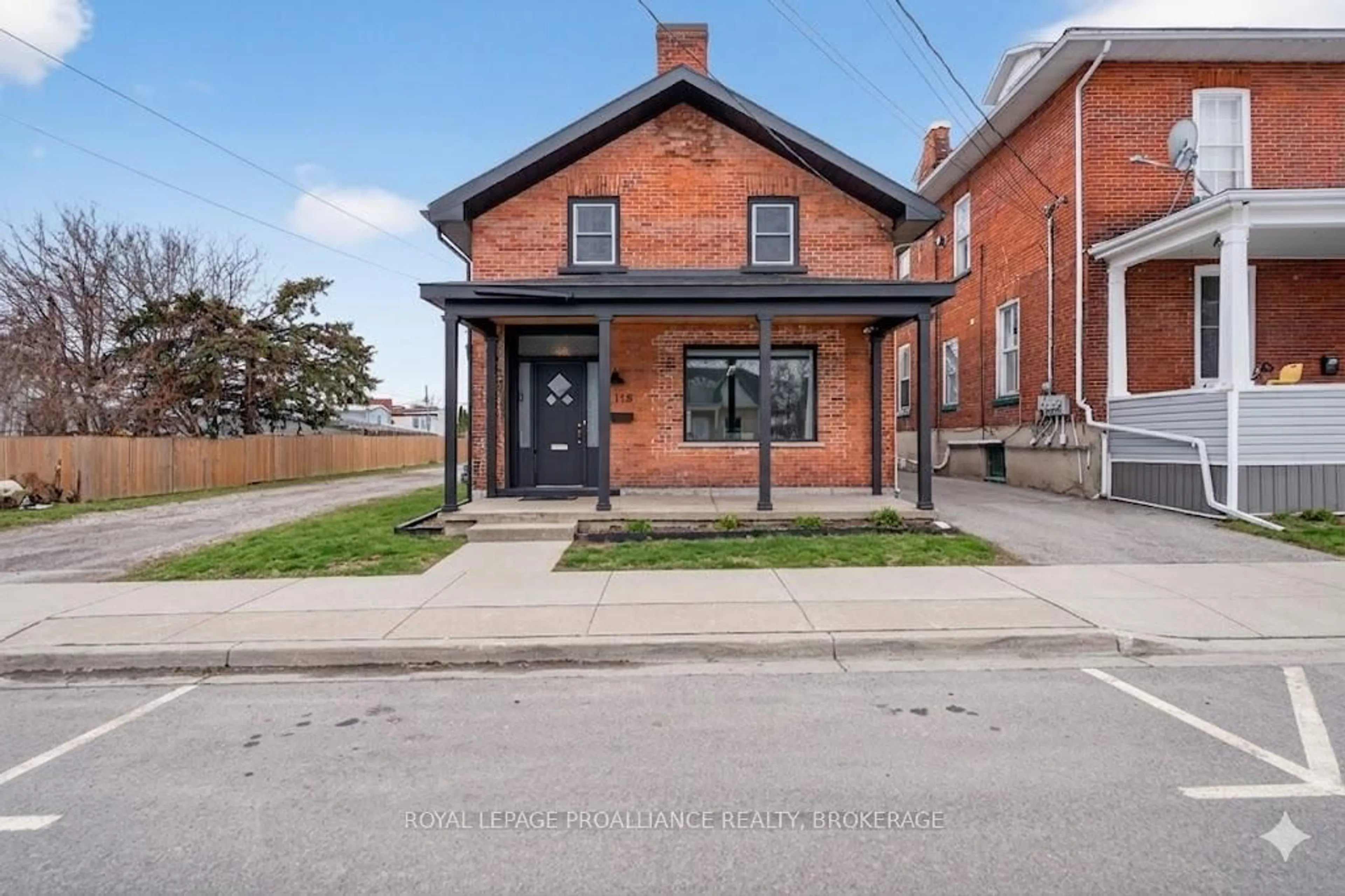 Home with brick exterior material, street for 118 East St, Greater Napanee Ontario K7R 1S6