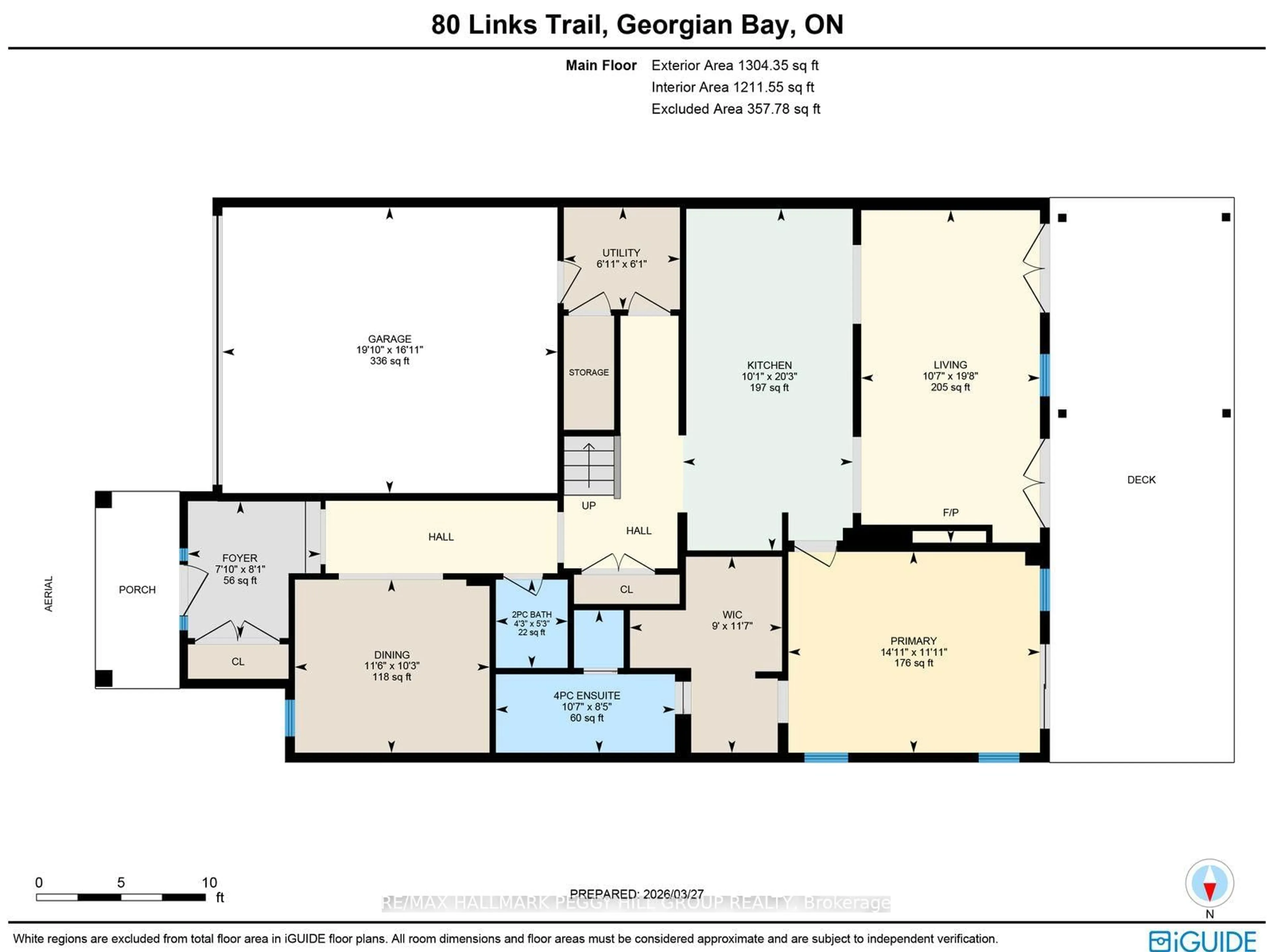 Floor plan for 80 Links Tr, Georgian Bay Ontario L0K 1S0