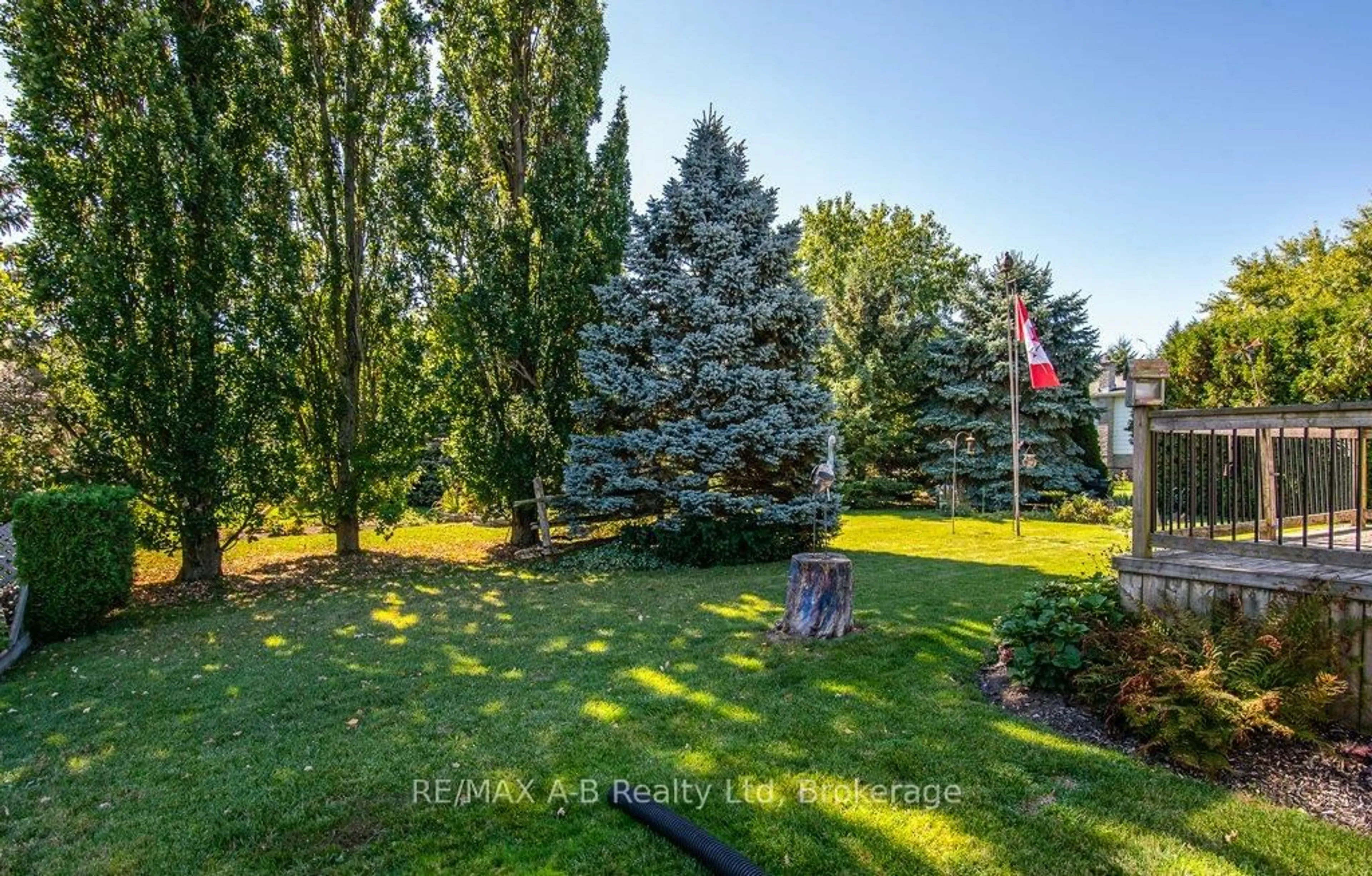 A pic from outside/outdoor area/front of a property/back of a property/a pic from drone, forest/trees view for 25 Baechler Ave, East Zorra-Tavistock Ontario N0B 2R0