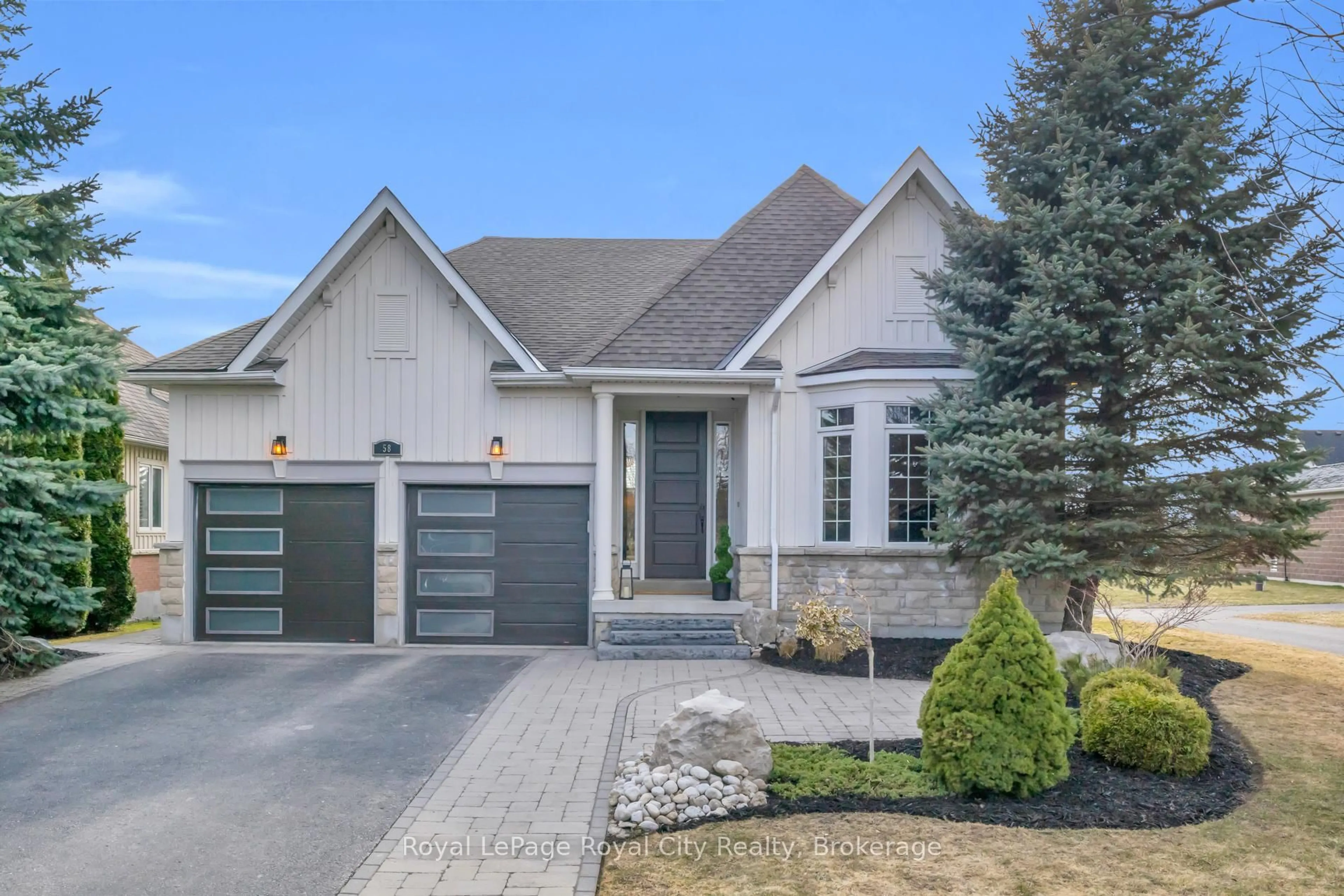 Home with brick exterior material, street for 58 Aberfoyle Mill Cres, Puslinch Ontario N0B 2J0