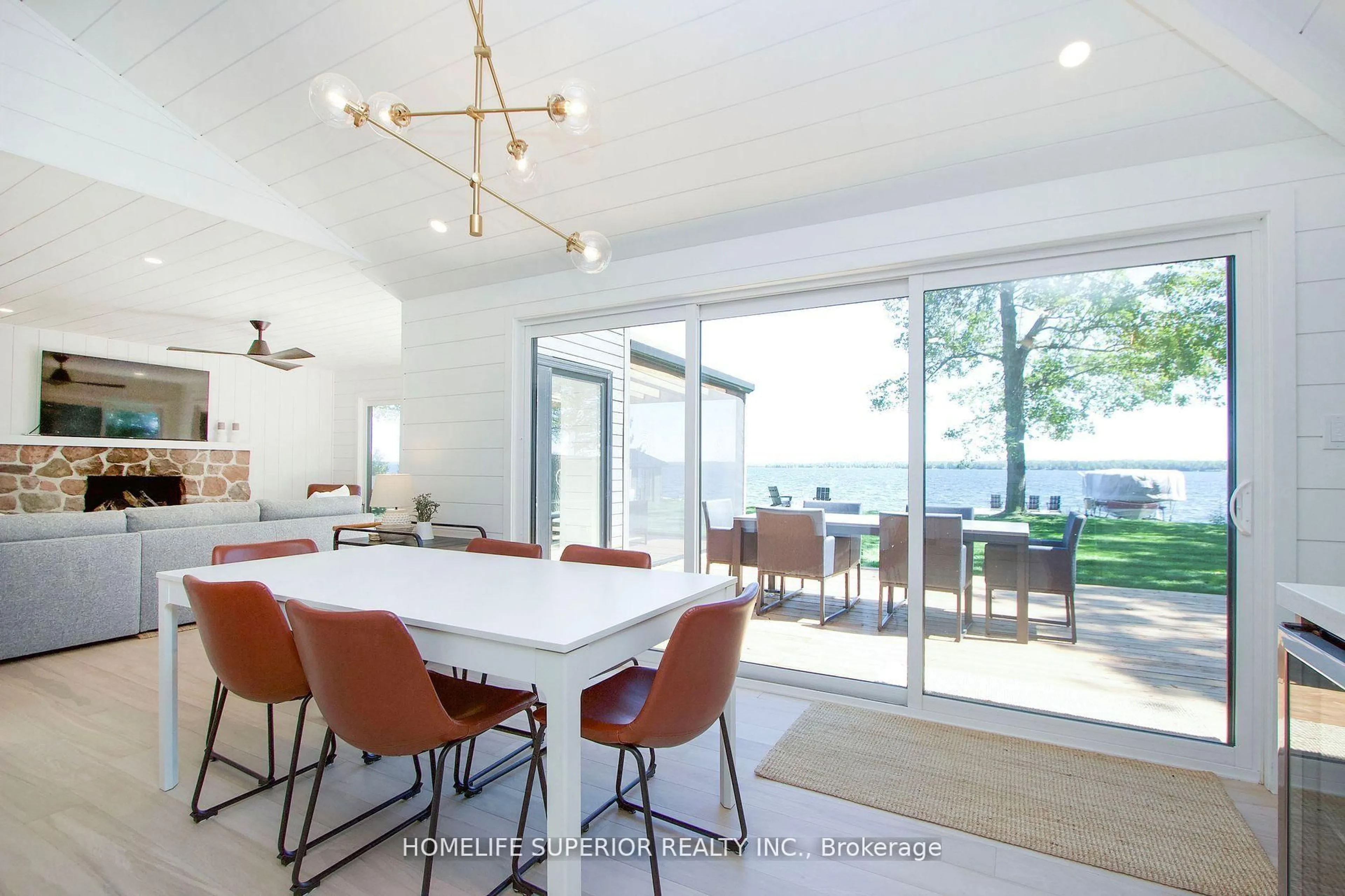 Dining room, ceramic/tile floor for 110 West Bay Blvd, Kawartha Lakes Ontario K0M 2B0