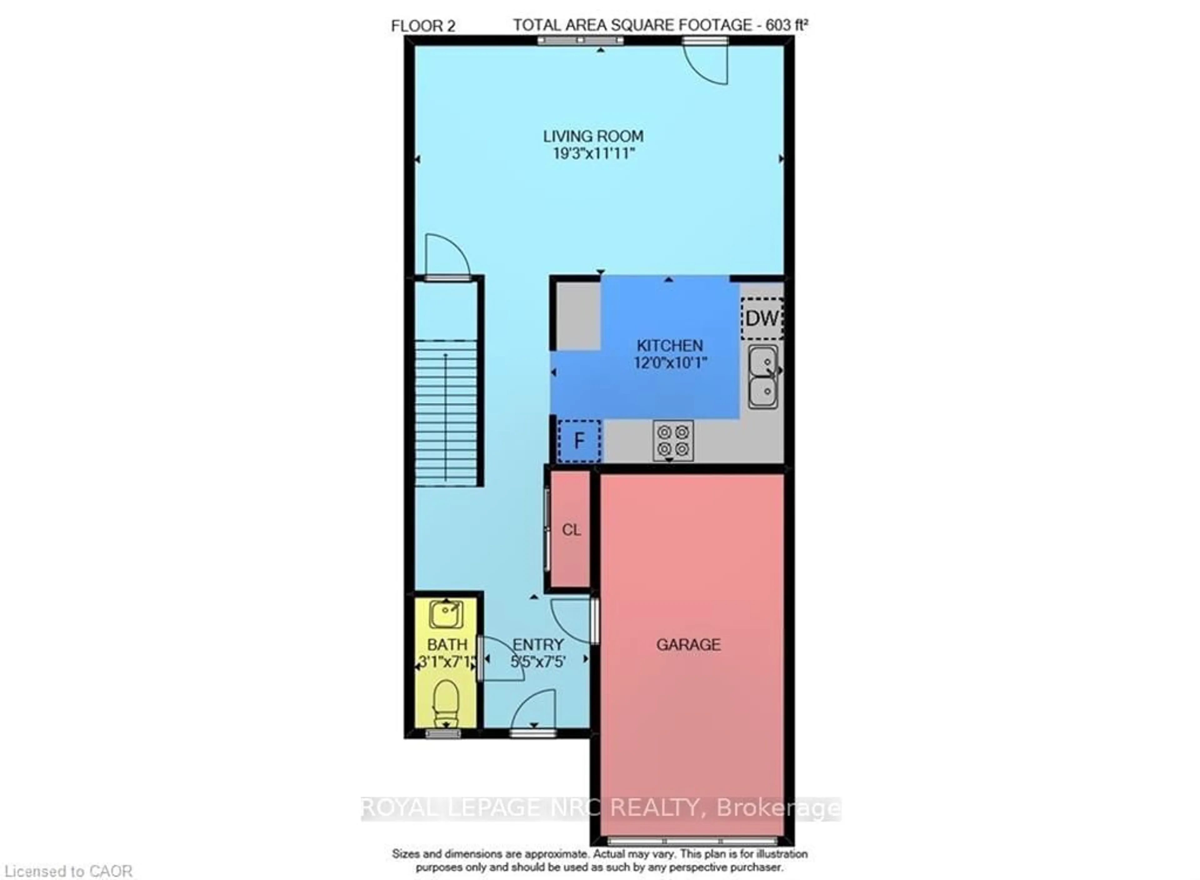 Floor plan for 40 Braemar Ave #30, Haldimand Ontario N3W 2N1