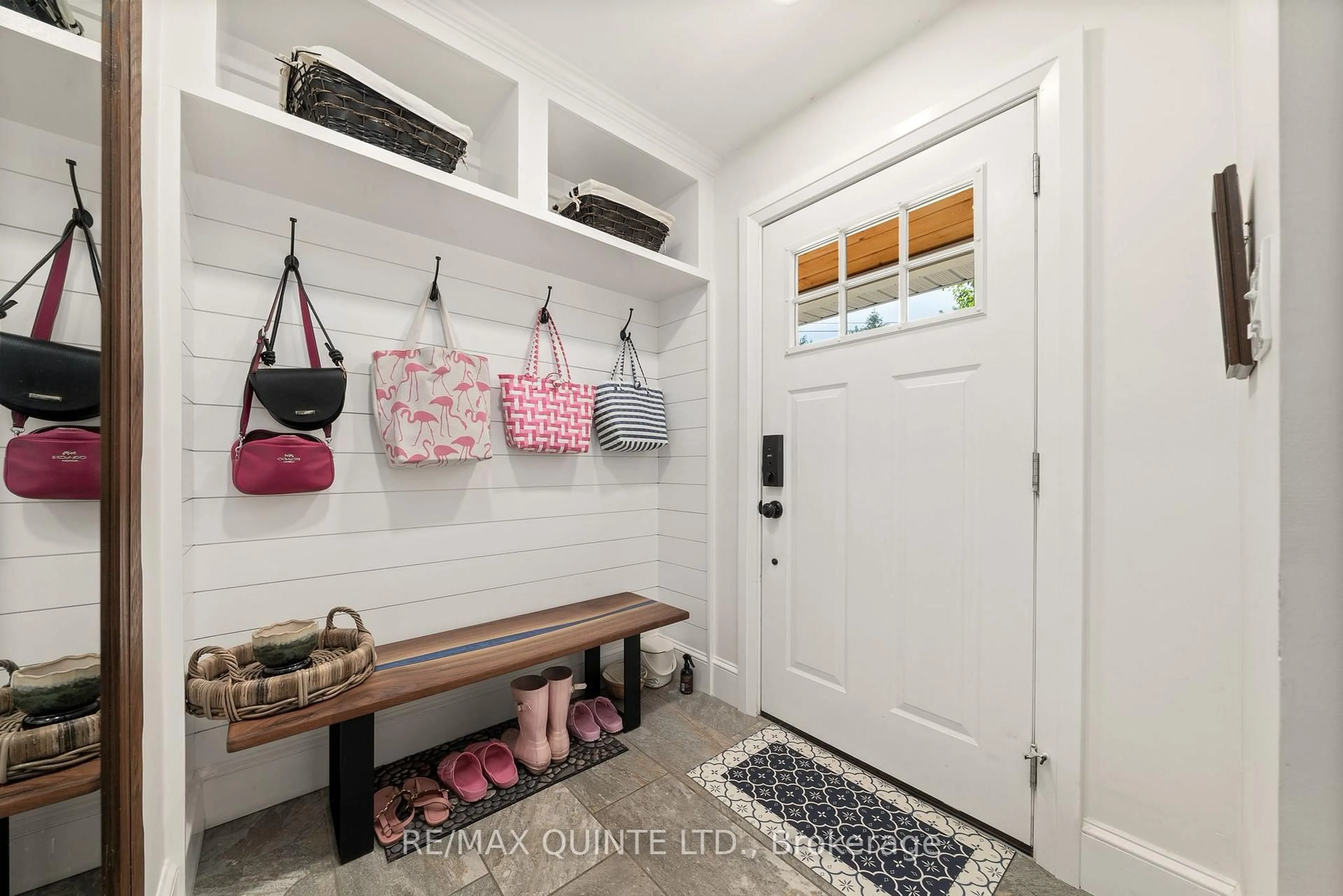 Indoor entryway for 14 Eastern Ave, Prince Edward County Ontario K8N 4Z1