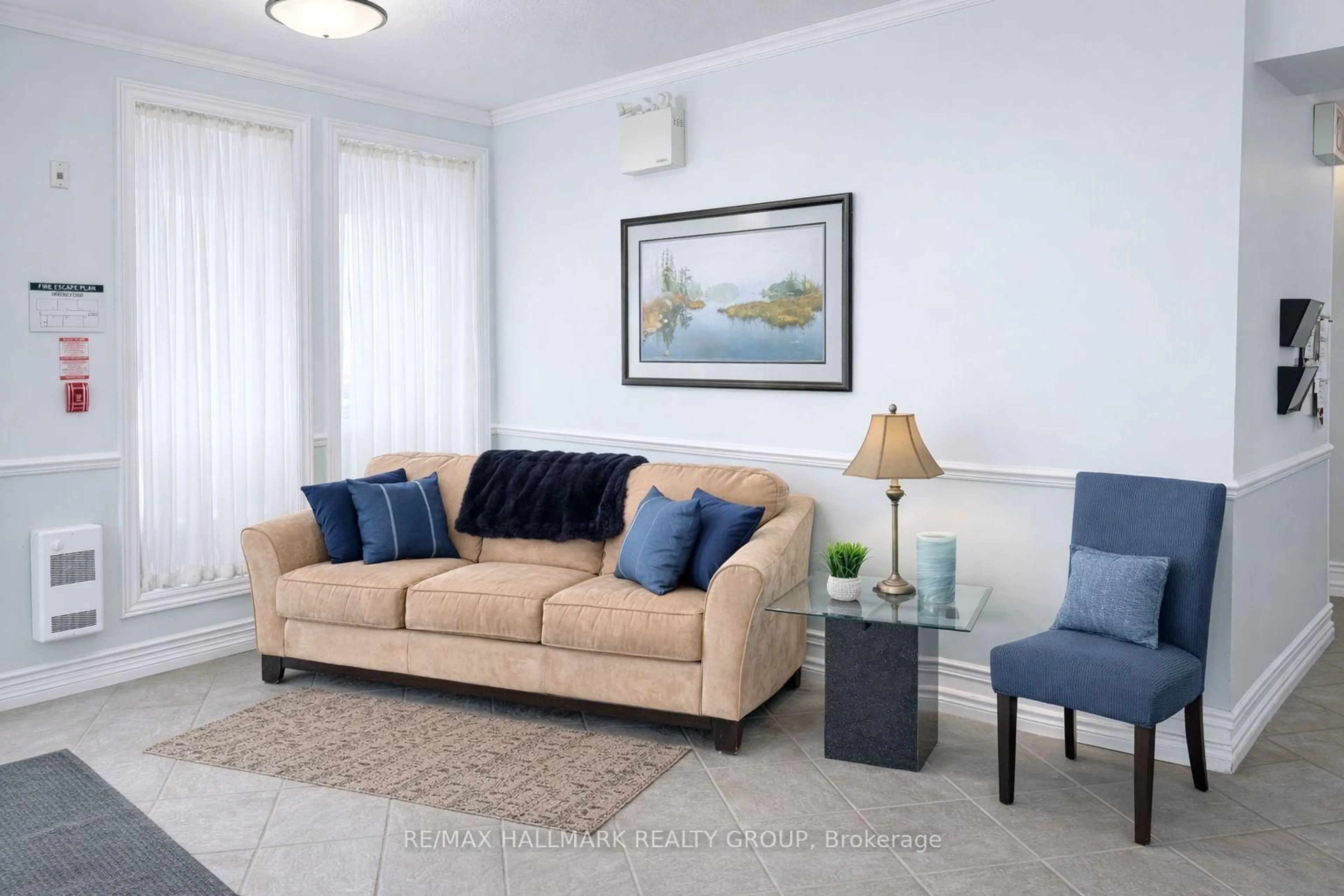 Living room with furniture, unknown for 22 Welland St #202, Perth Ontario K7H 3H7