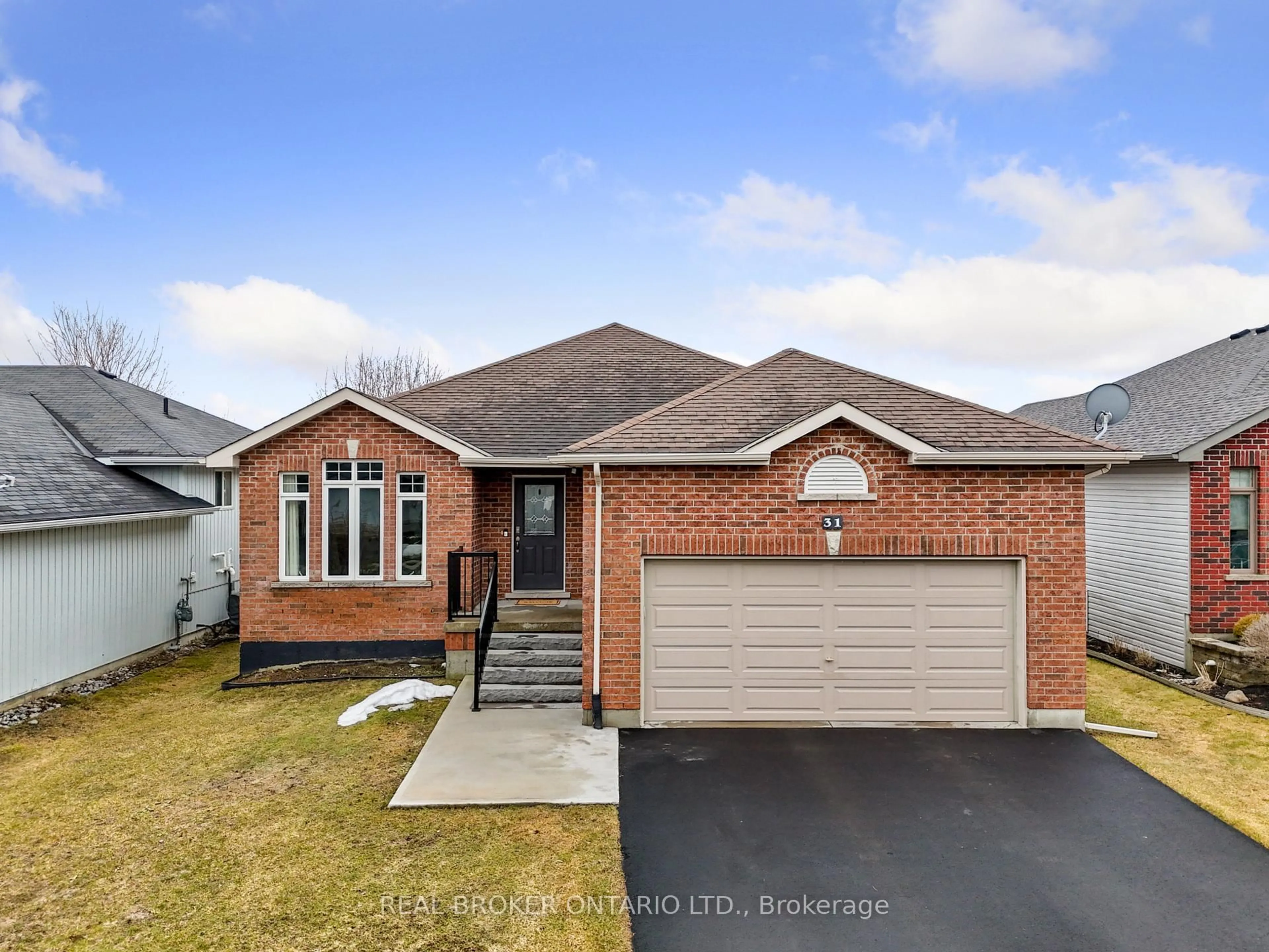 Home with brick exterior material, street for 31 Fox Den Dr, Brighton Ontario K0K 1H0