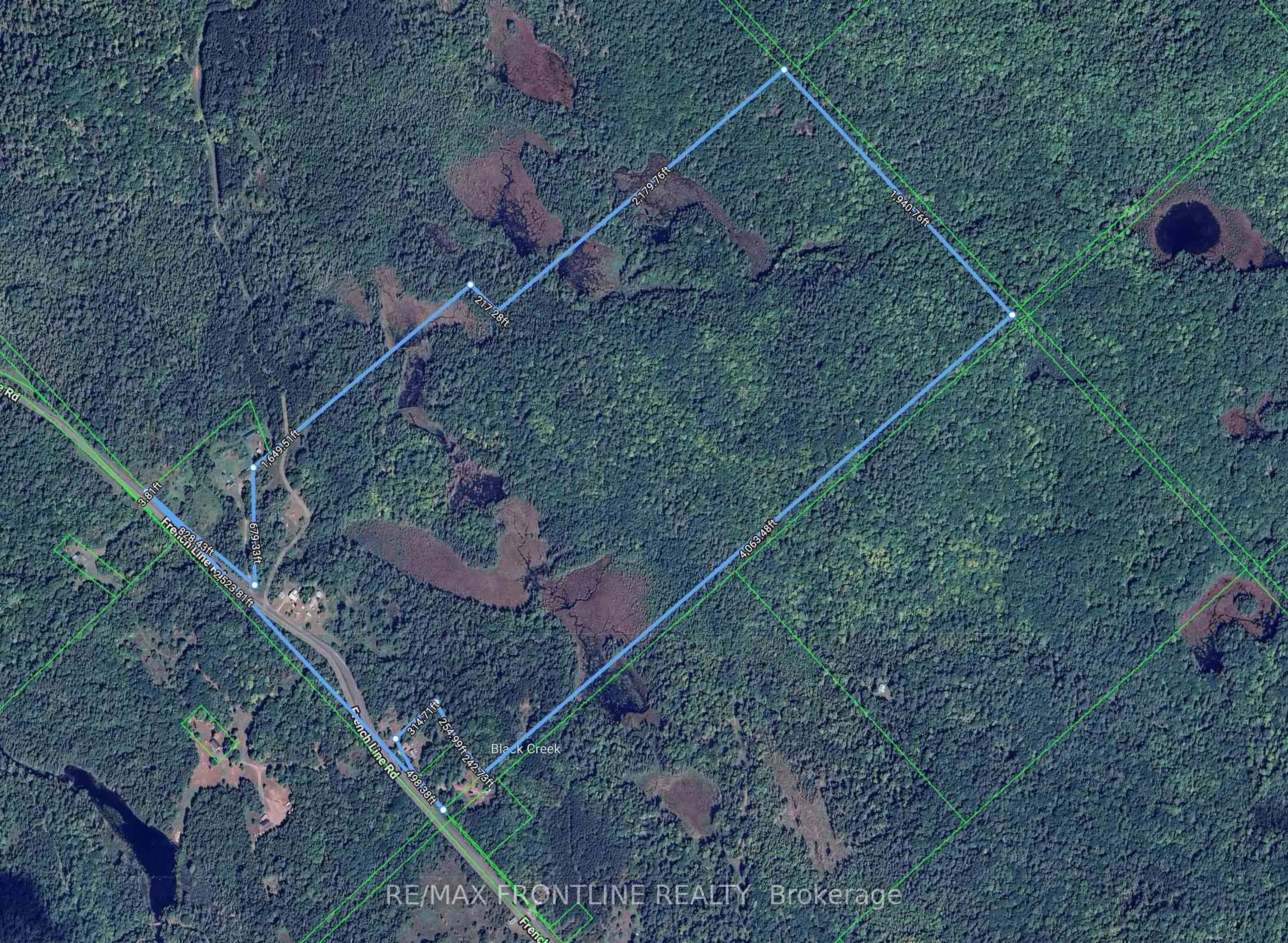 Picture of a map for 1026 French Line Rd, Lanark Ontario K0G 1K0