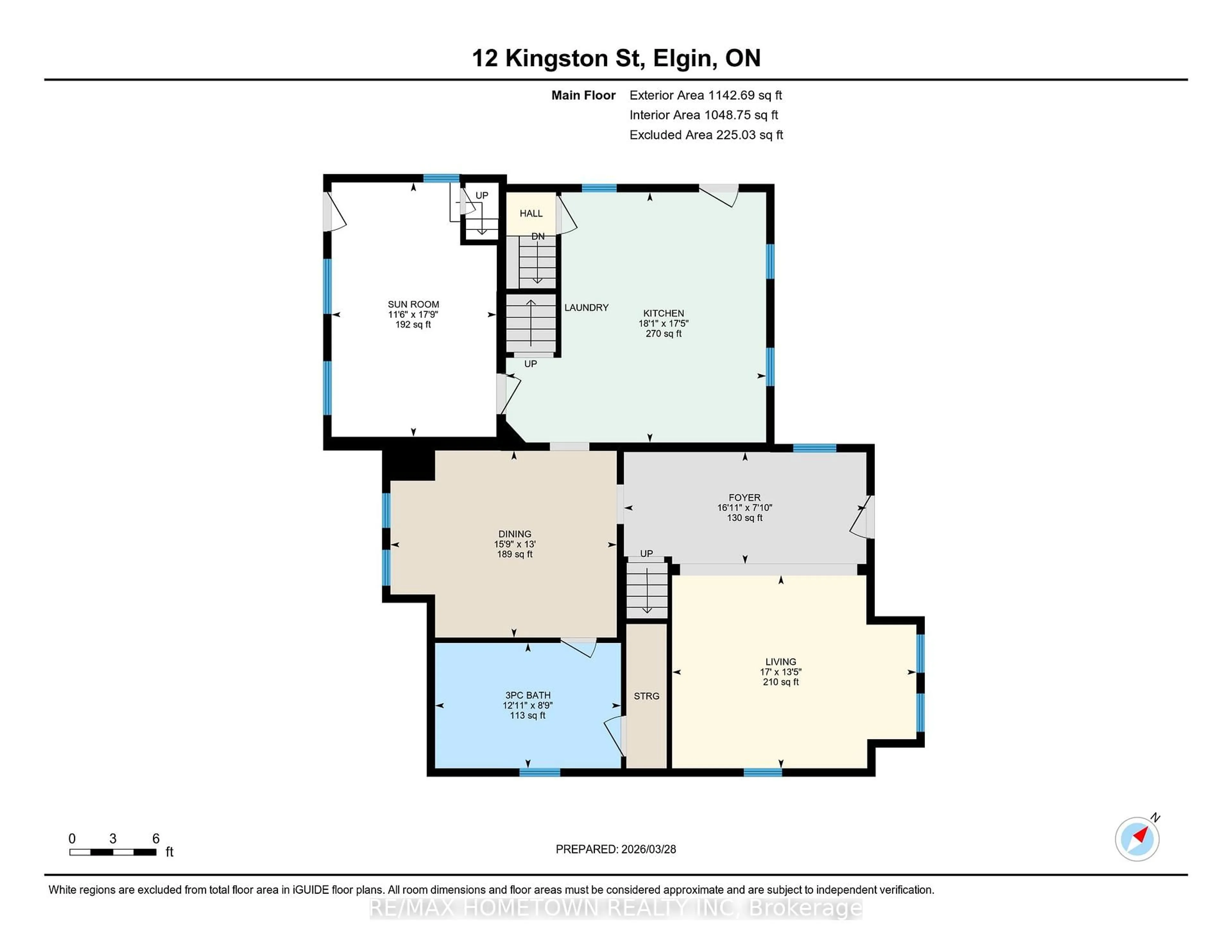 Floor plan for 12 Kingston St, Rideau Lakes Ontario K0G 1E0