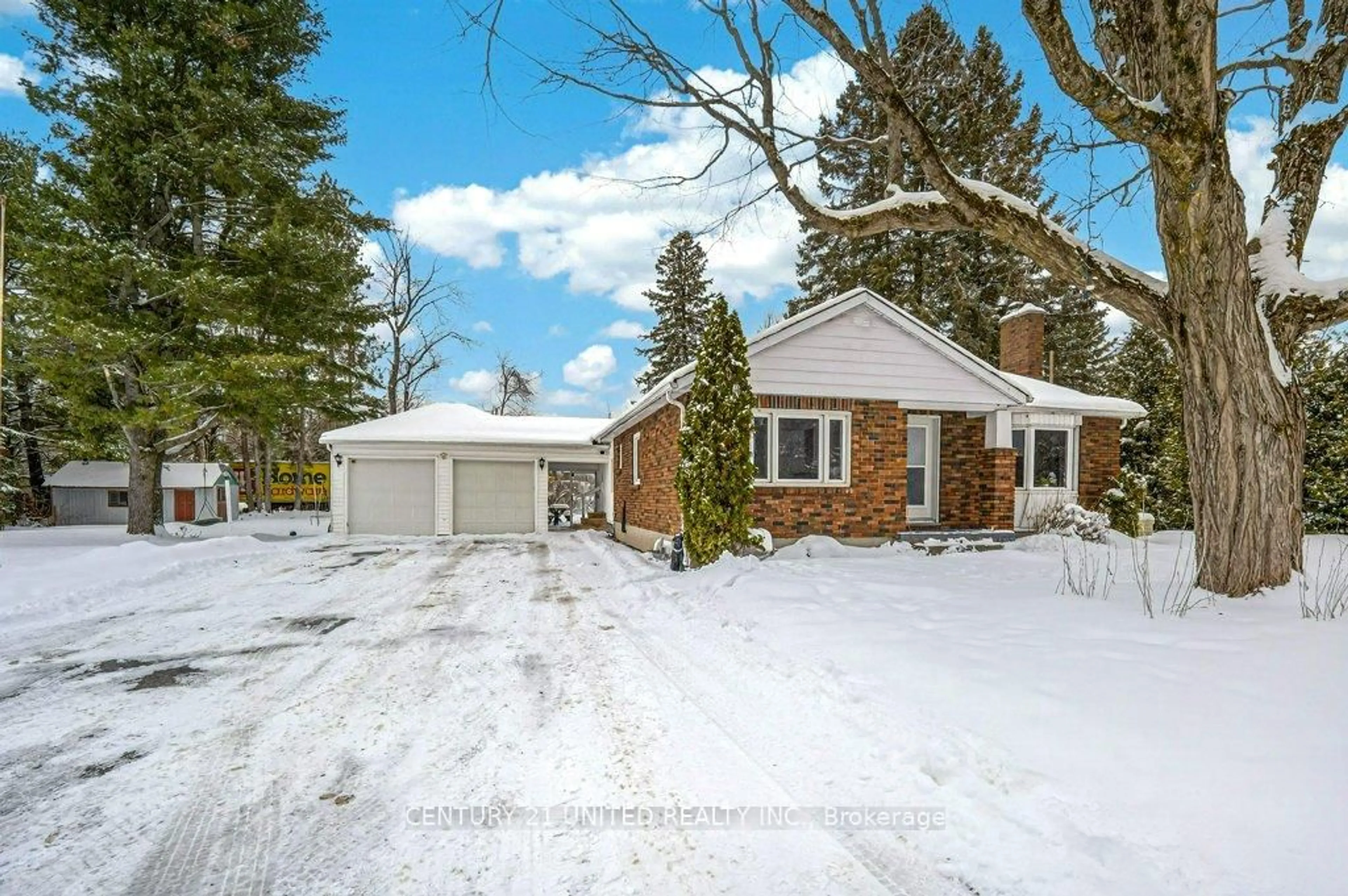 A pic from outside/outdoor area/front of a property/back of a property/a pic from drone, street for 175 County Rd 504, North Kawartha Ontario K0L 1A0