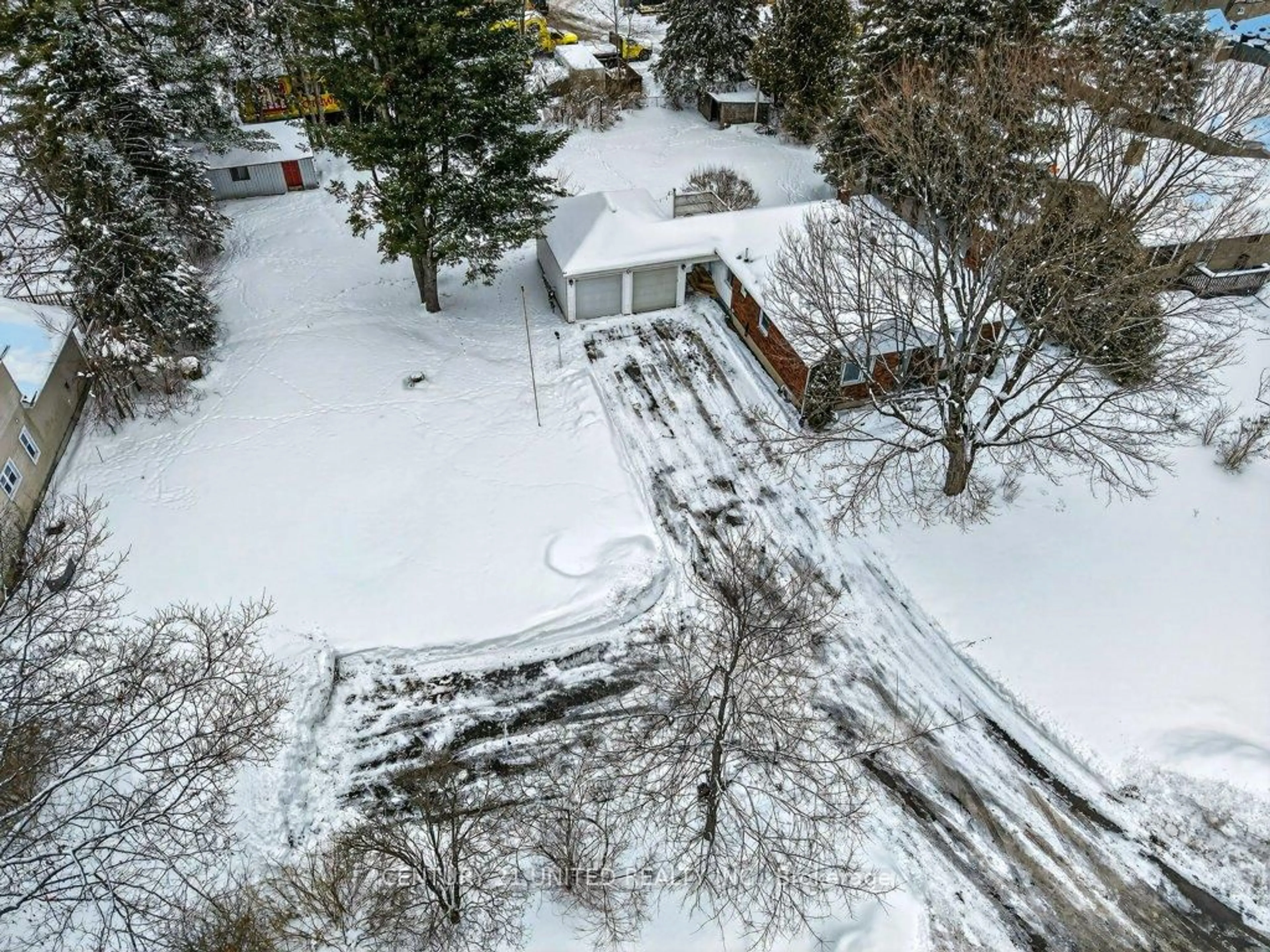 A pic from outside/outdoor area/front of a property/back of a property/a pic from drone, street for 175 County Rd 504, North Kawartha Ontario K0L 1A0