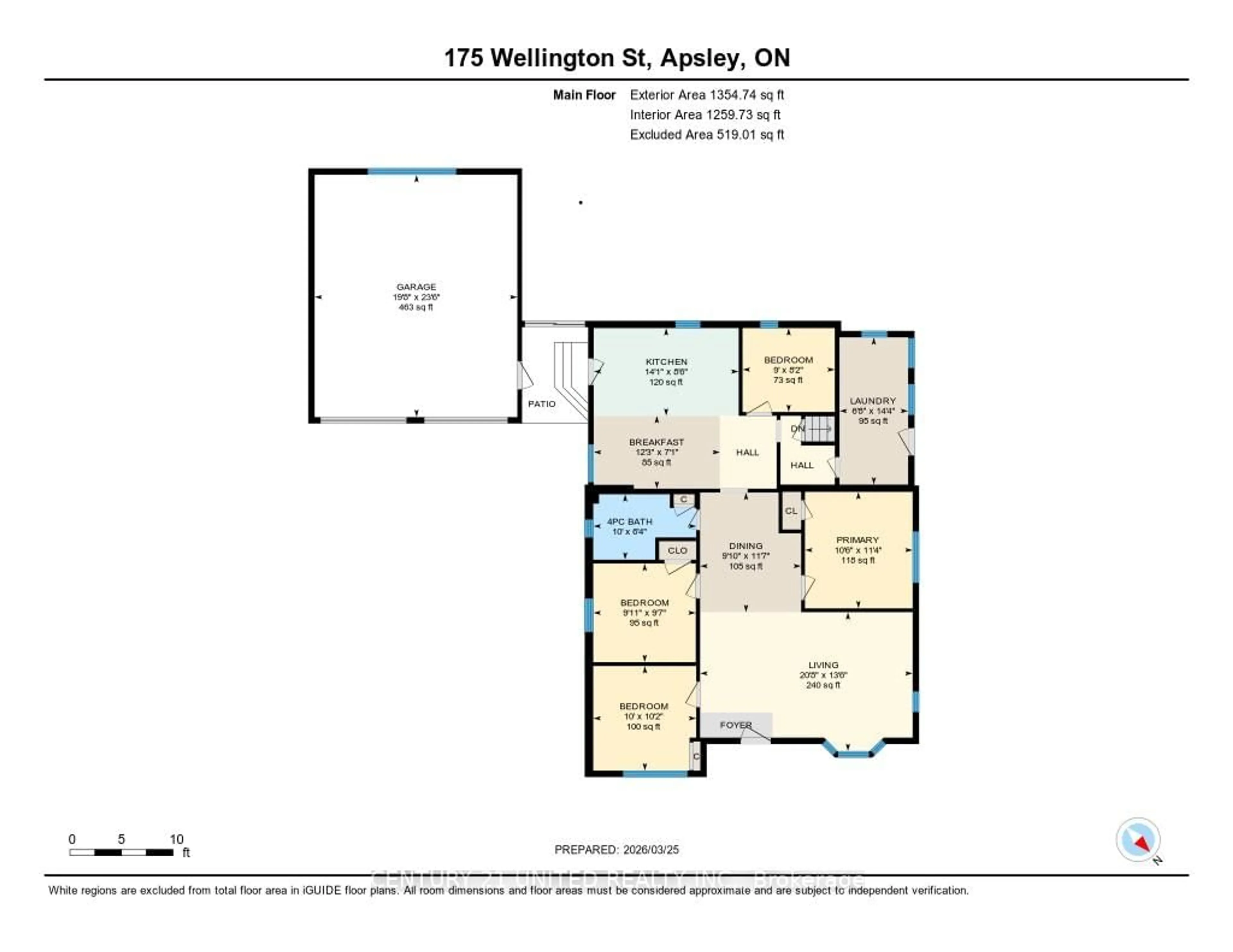 Floor plan for 175 County Rd 504, North Kawartha Ontario K0L 1A0