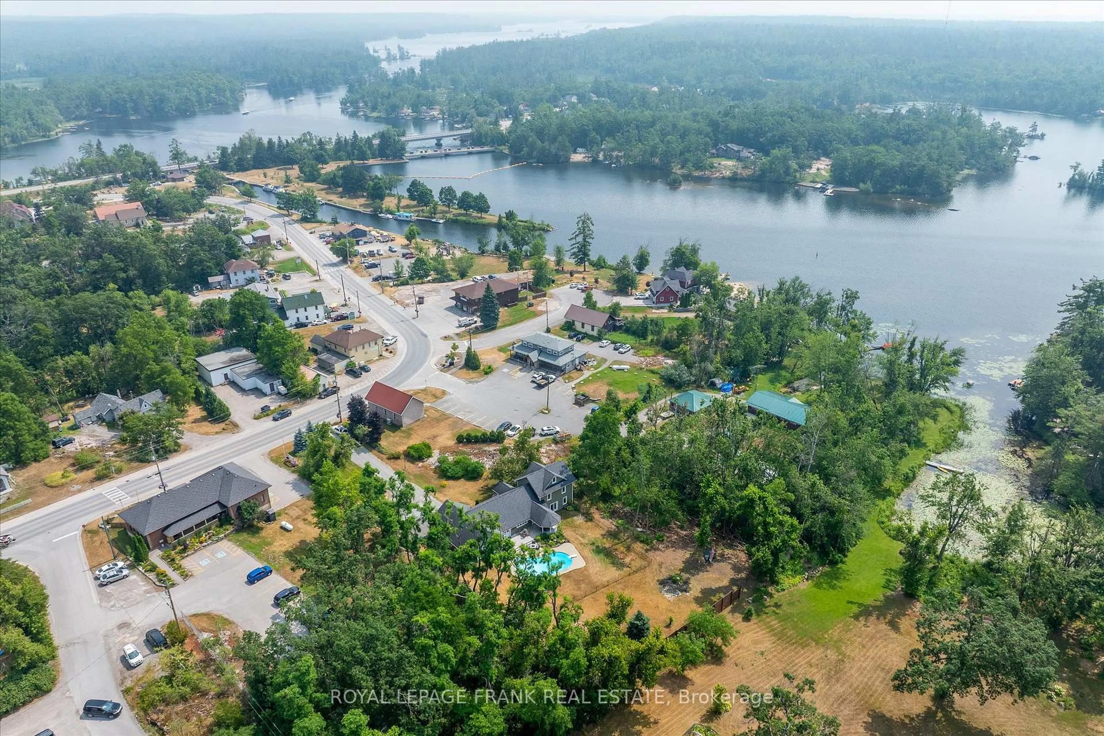 A pic from outside/outdoor area/front of a property/back of a property/a pic from drone, water/lake/river/ocean view for 1898 Lakehurst Rd, Trent Lakes Ontario K0L 1J0