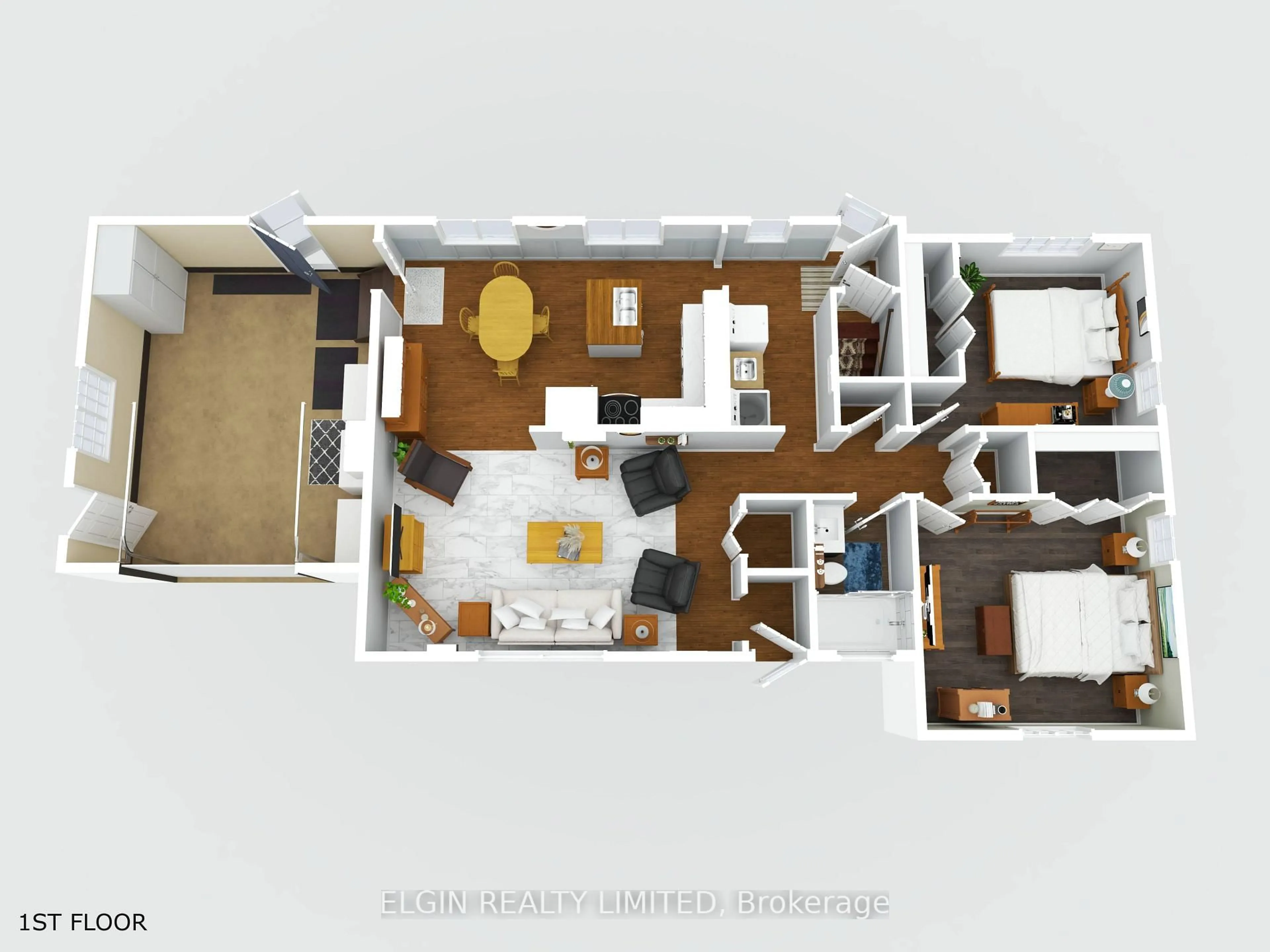 Floor plan for 3134 Queen St, Brooke-Alvinston Ontario N0N 1K0